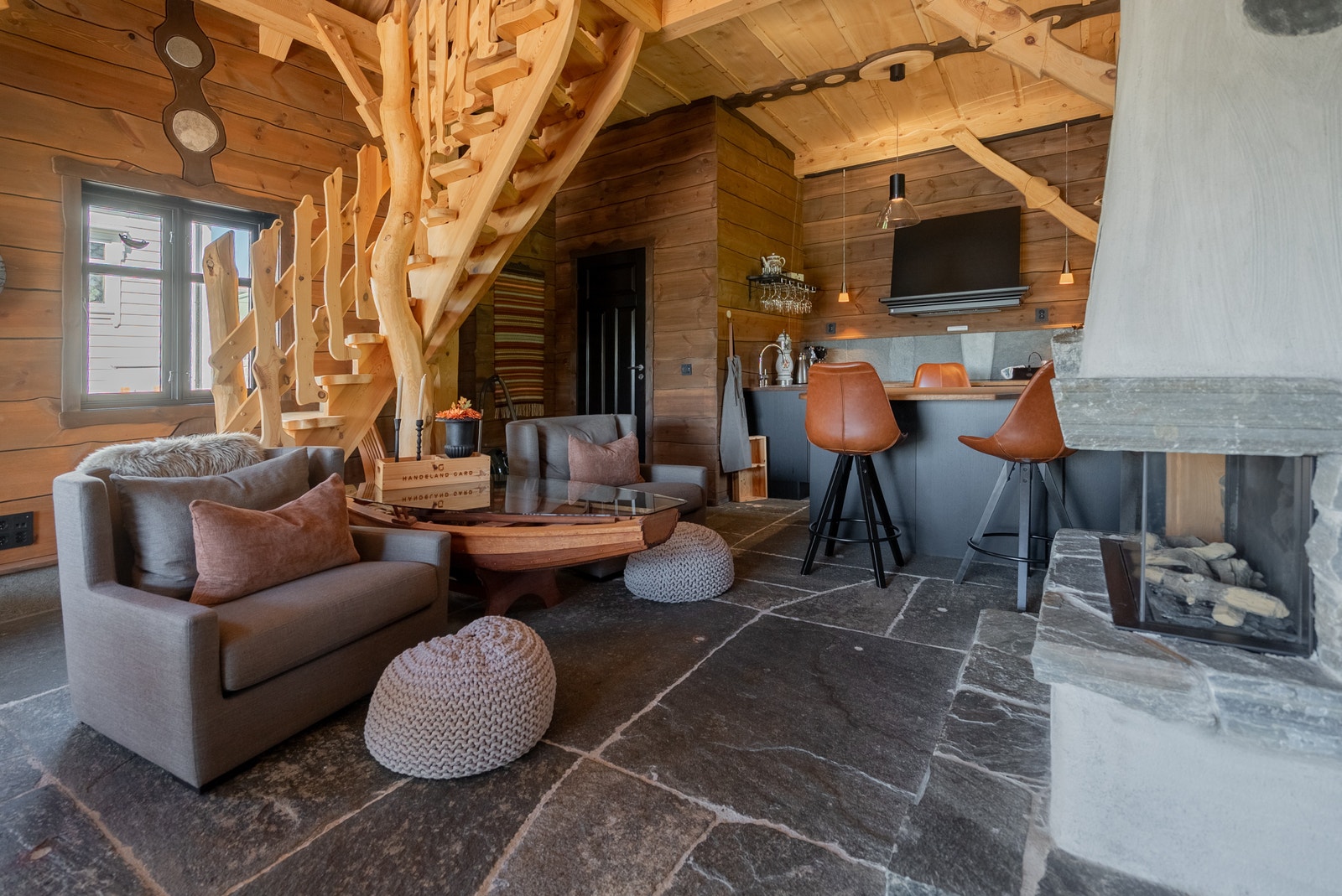 Inne i annekset Galleribilde