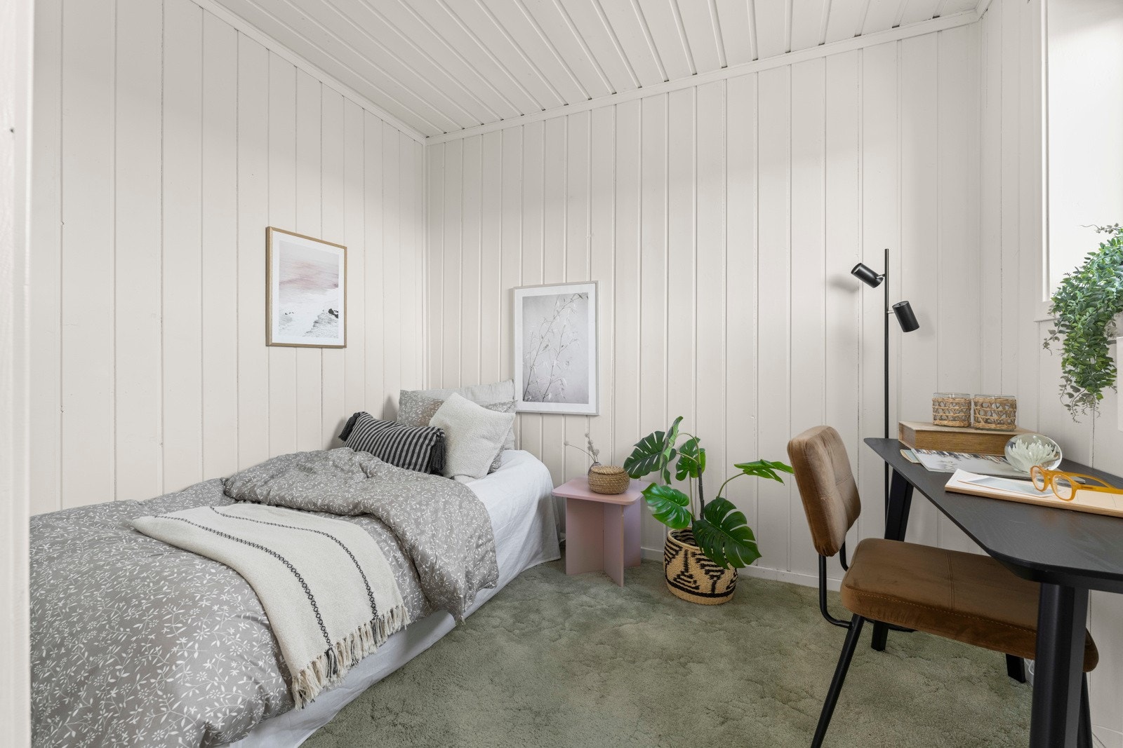 Det tredje soverommet er i underetasjen er også av god størrelse. Galleribilde