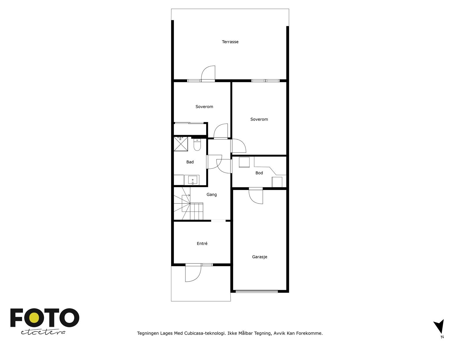 Plantegning 1. etasje. Galleribilde