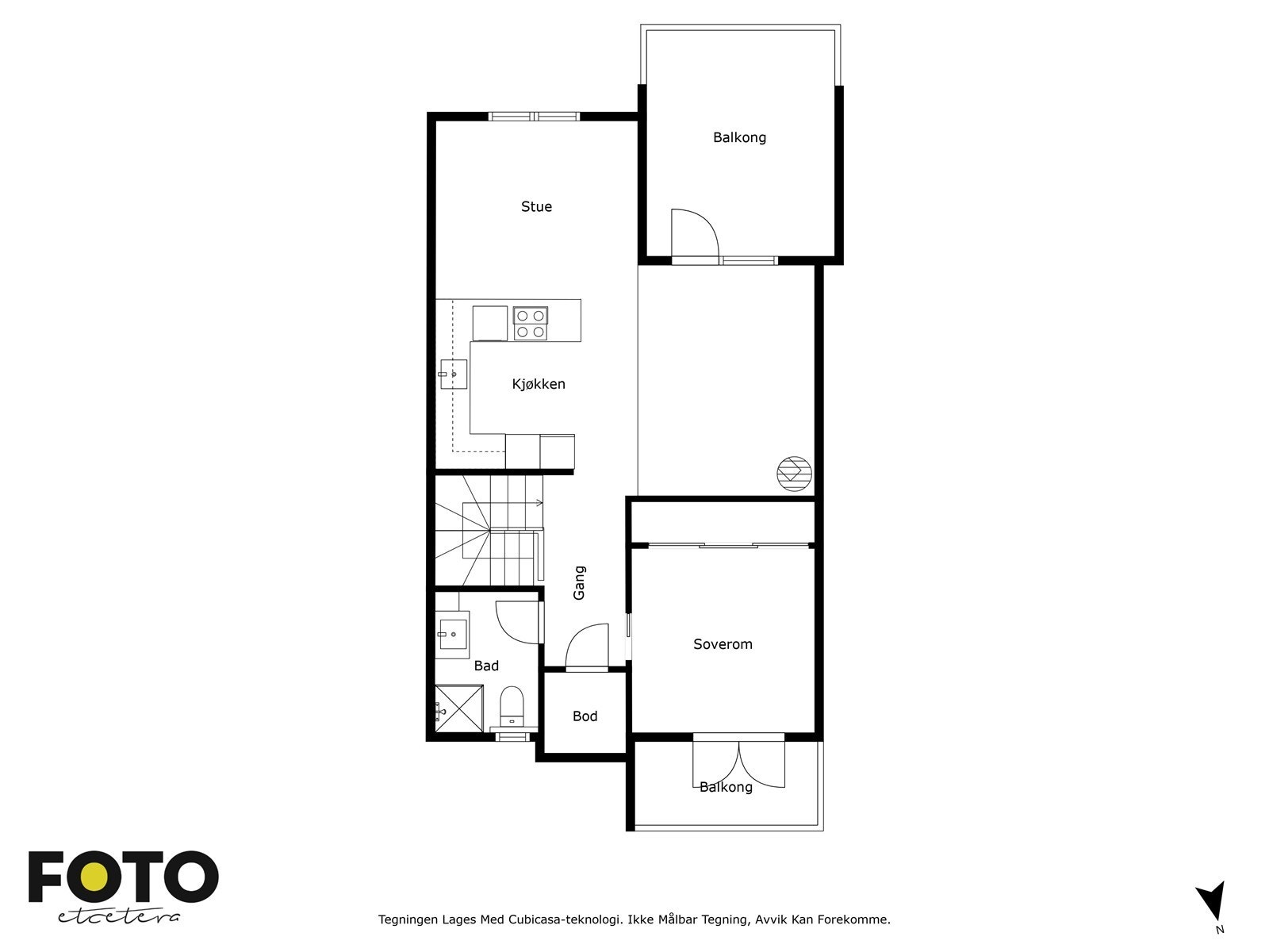 Plantegning 2. etasje. Galleribilde