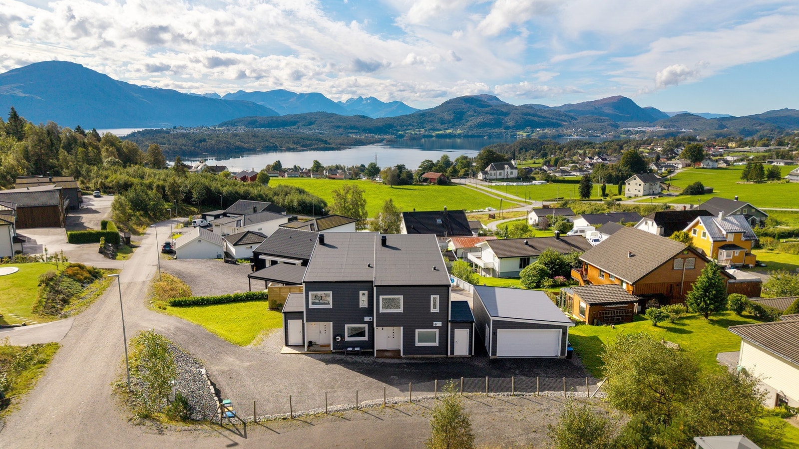 Dronefoto Galleribilde