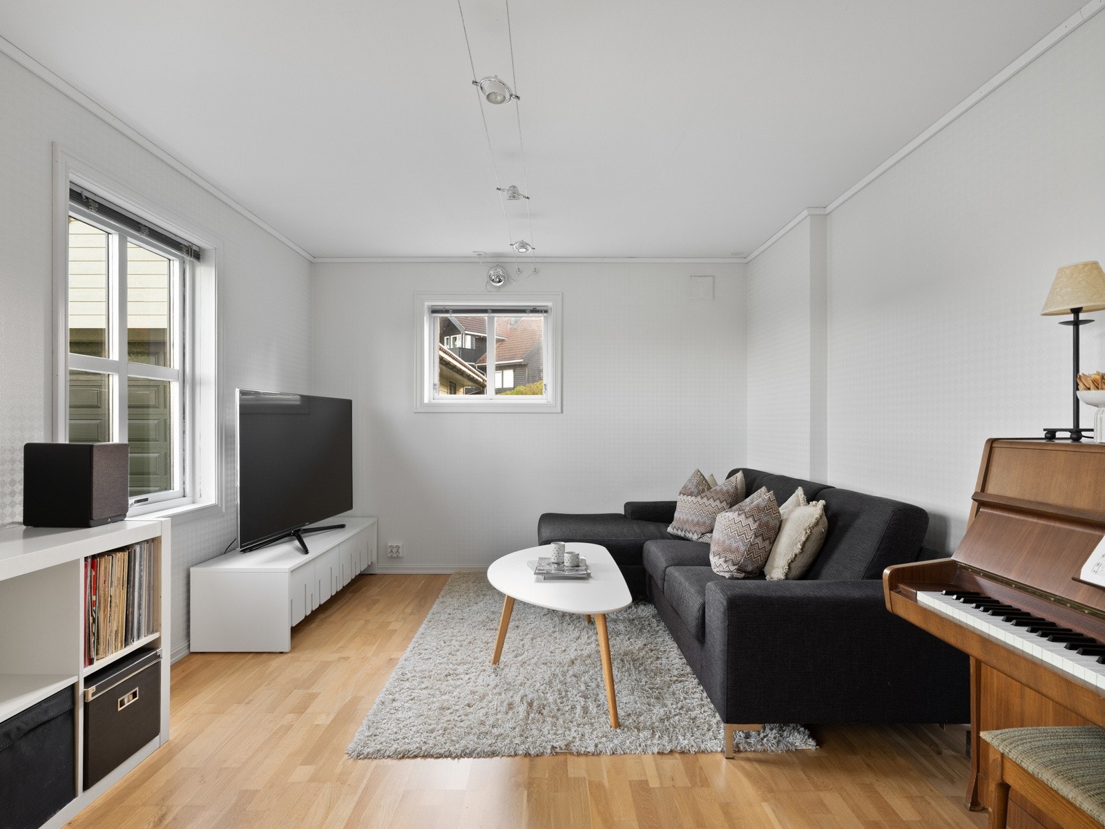 Boligen har også en kjellerstue i underetasjen. Galleribilde