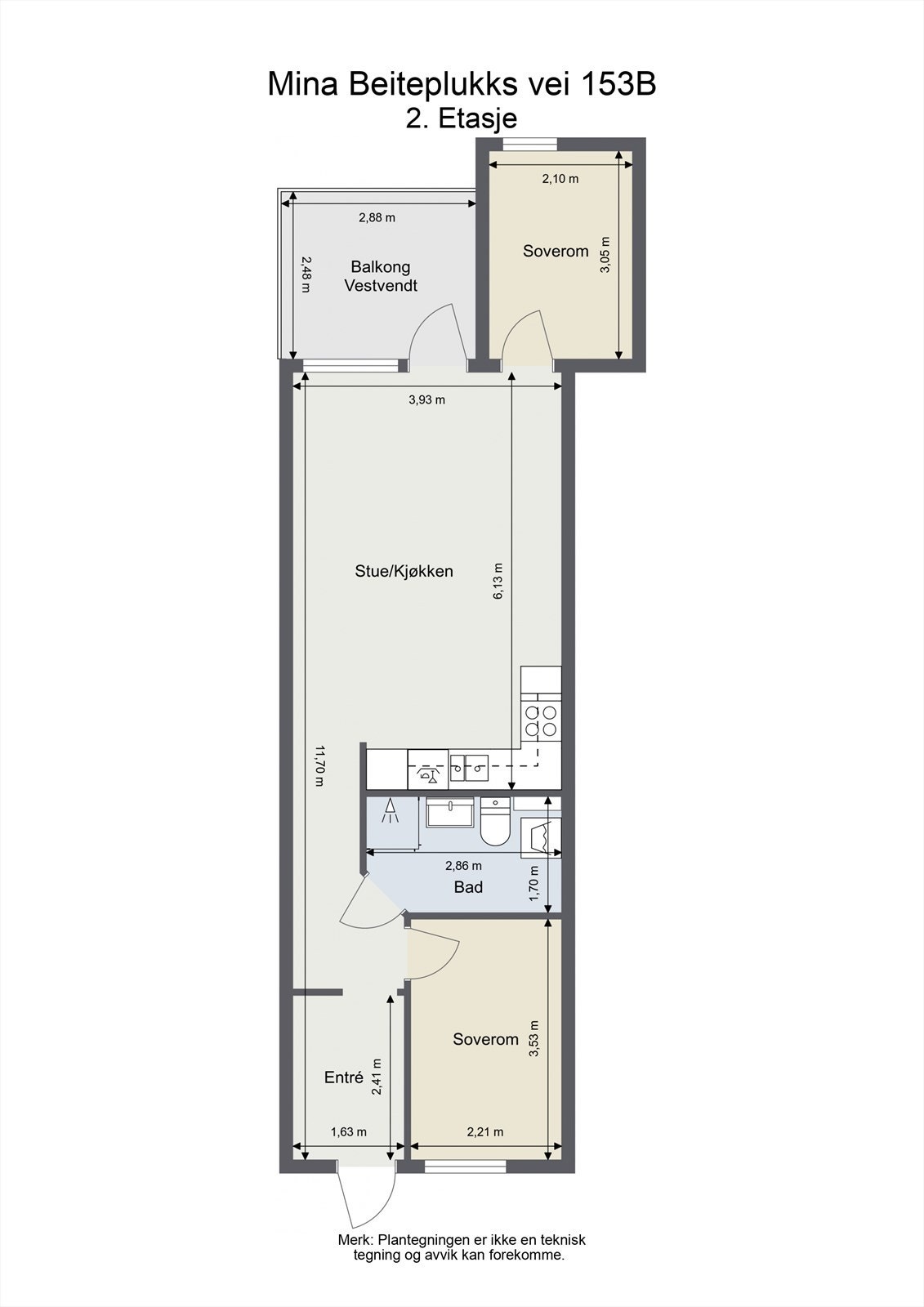 Planskisse Galleribilde