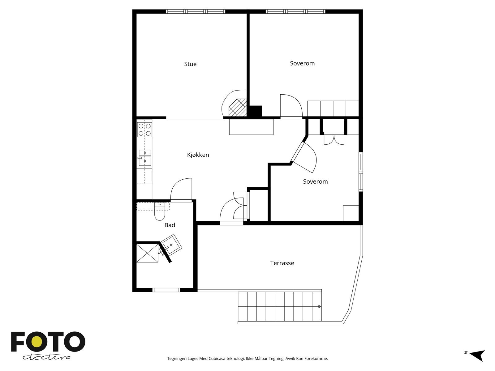 Veiledende planskisse 2. etasje. Ikke målbar Galleribilde