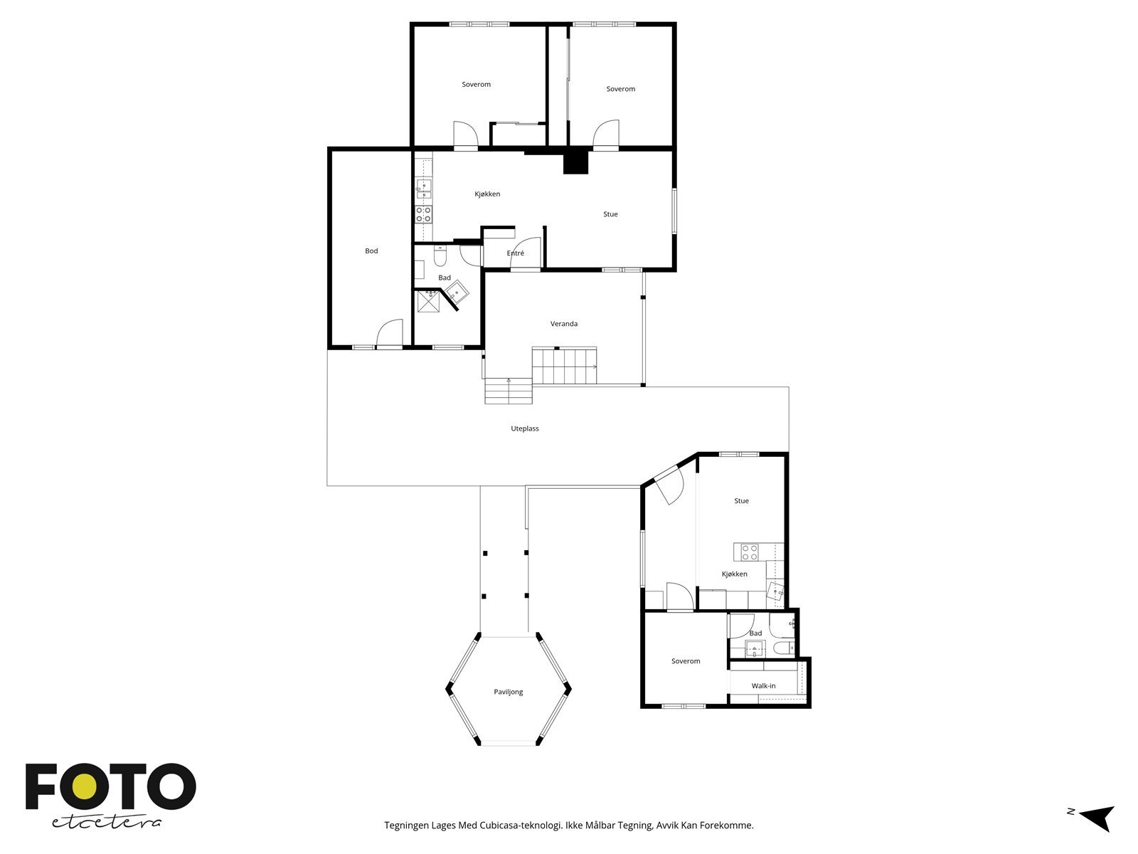Veiledende planskisse 1. etasje. Ikke målbar Galleribilde