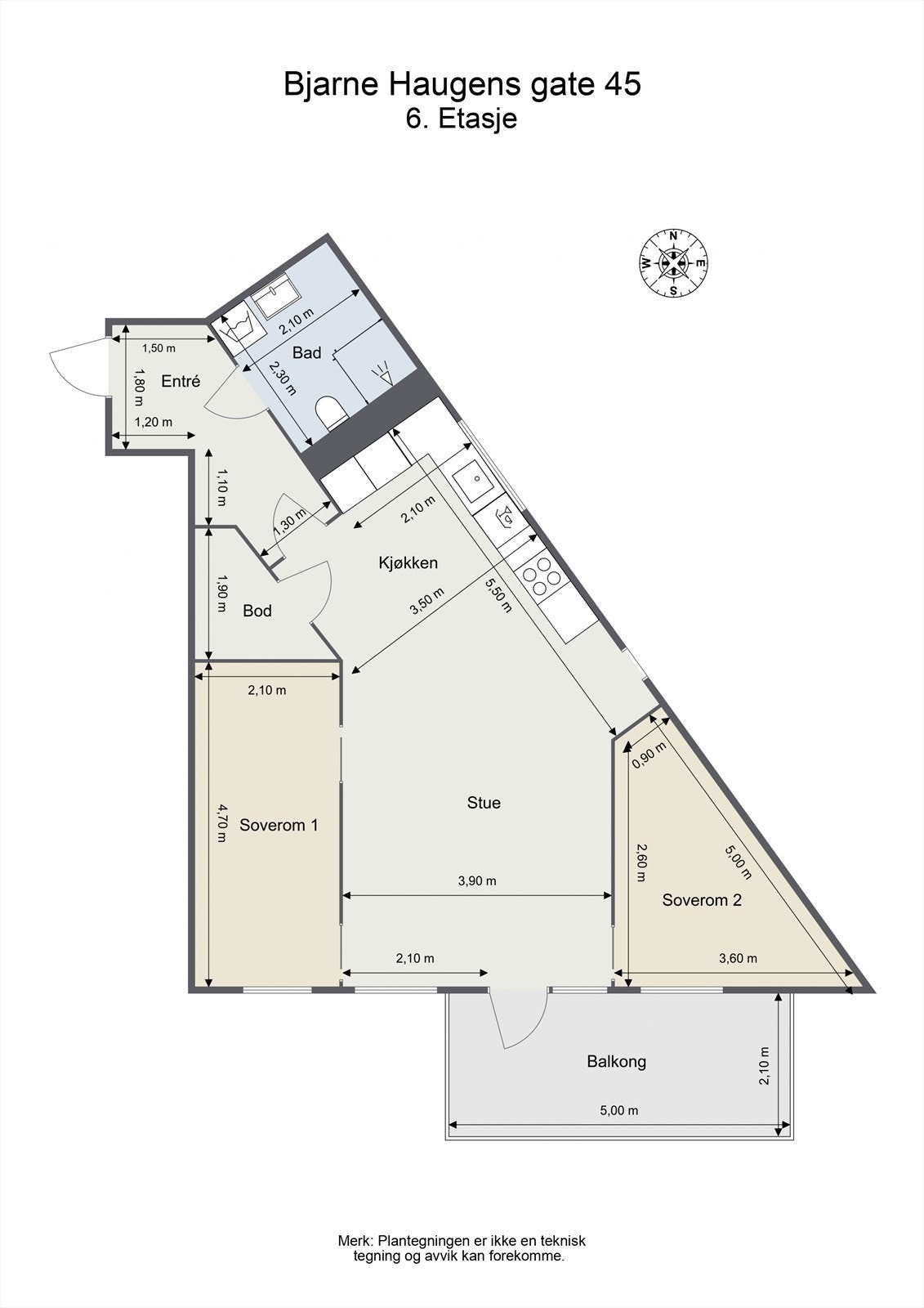 Planskisse. Galleribilde