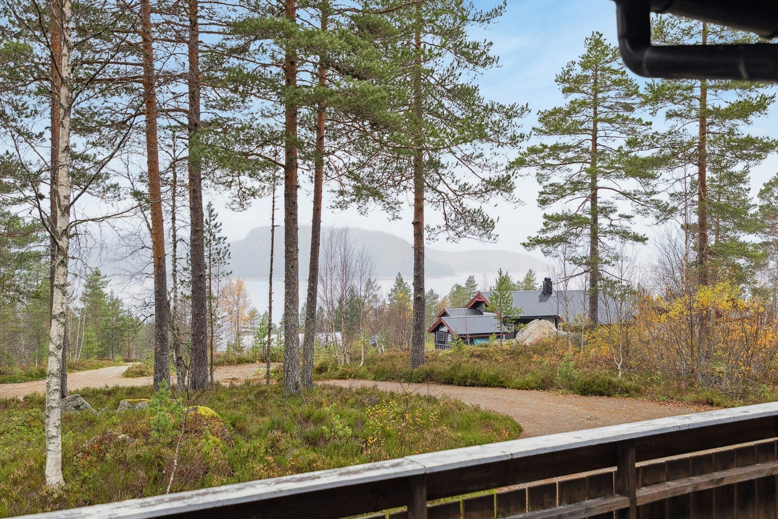 Utsikt mot Nesvatn Galleribilde