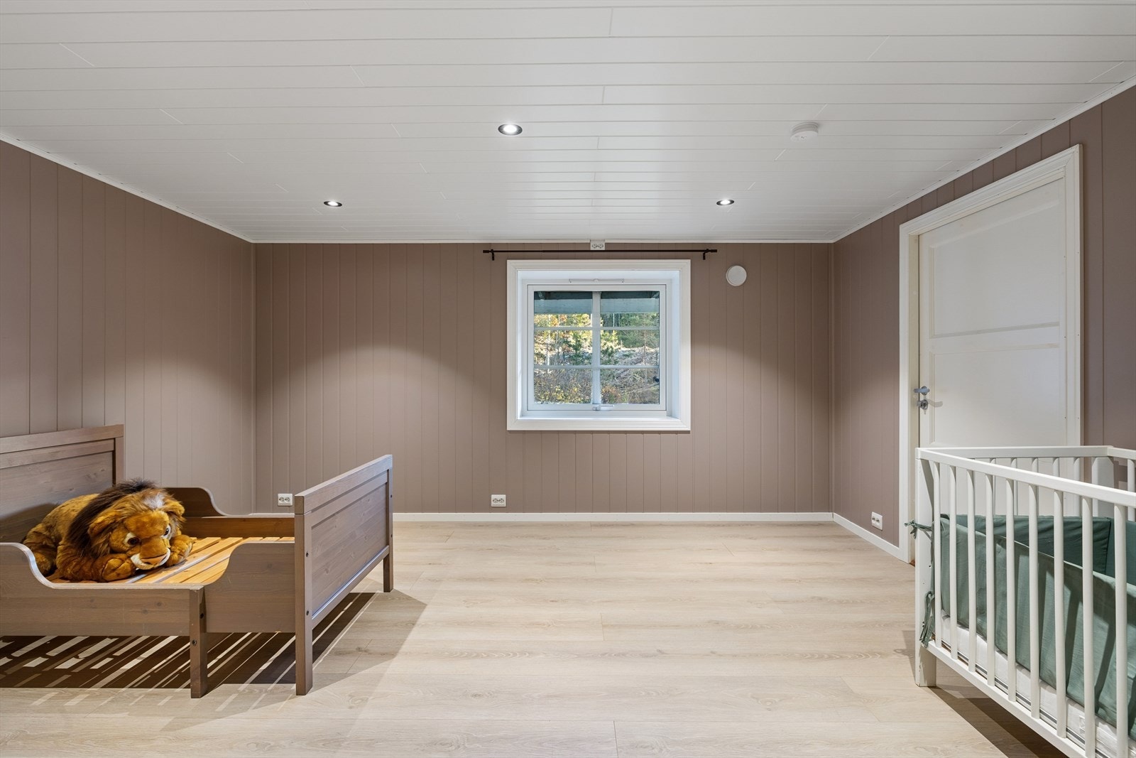 De ekstra soverommene brukes gjerne som barnerom, gjesterom eller hjemmekontor. Galleribilde