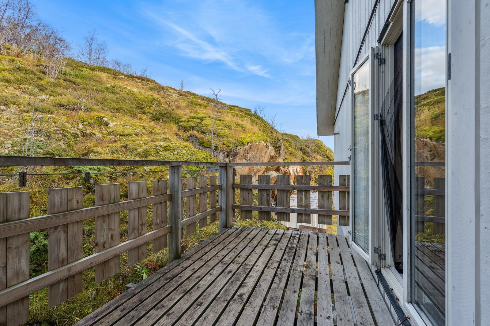 Balkong utenfor soverom i hovedetasjen Galleribilde