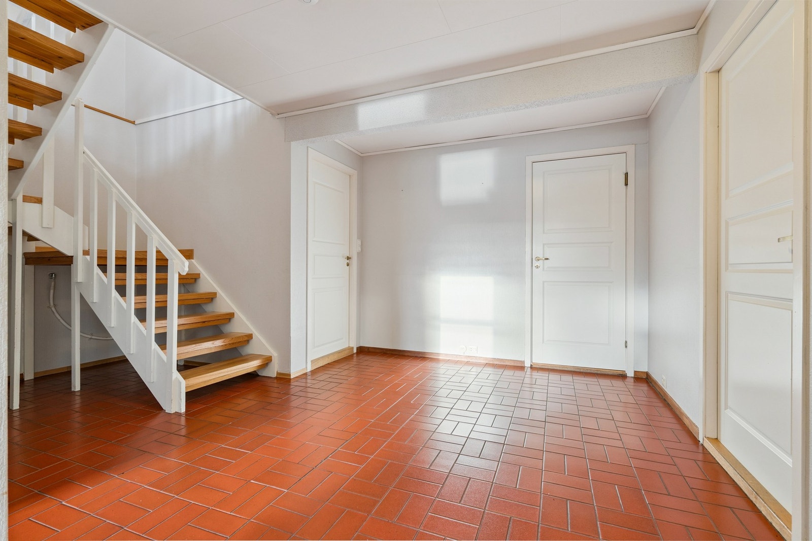 Hall med trapp Galleribilde