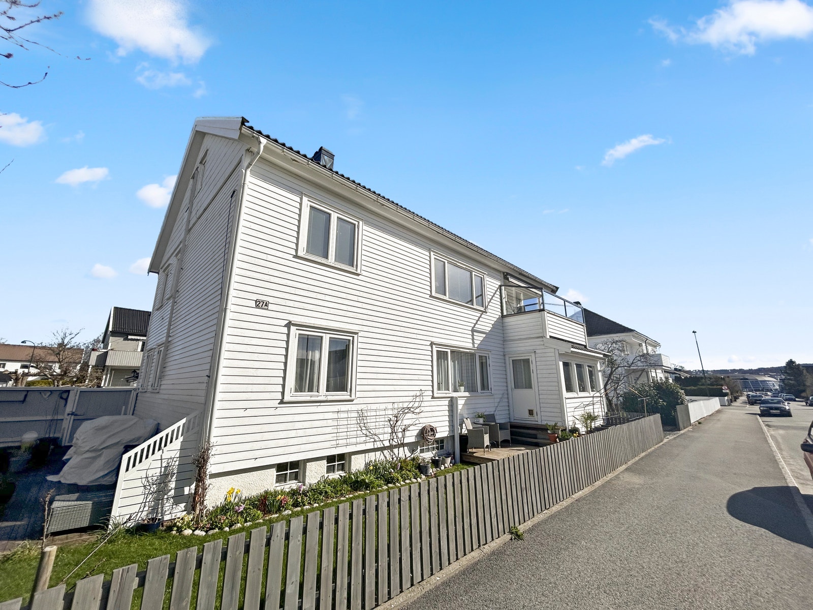 Fremsiden av leiligheten. Galleribilde