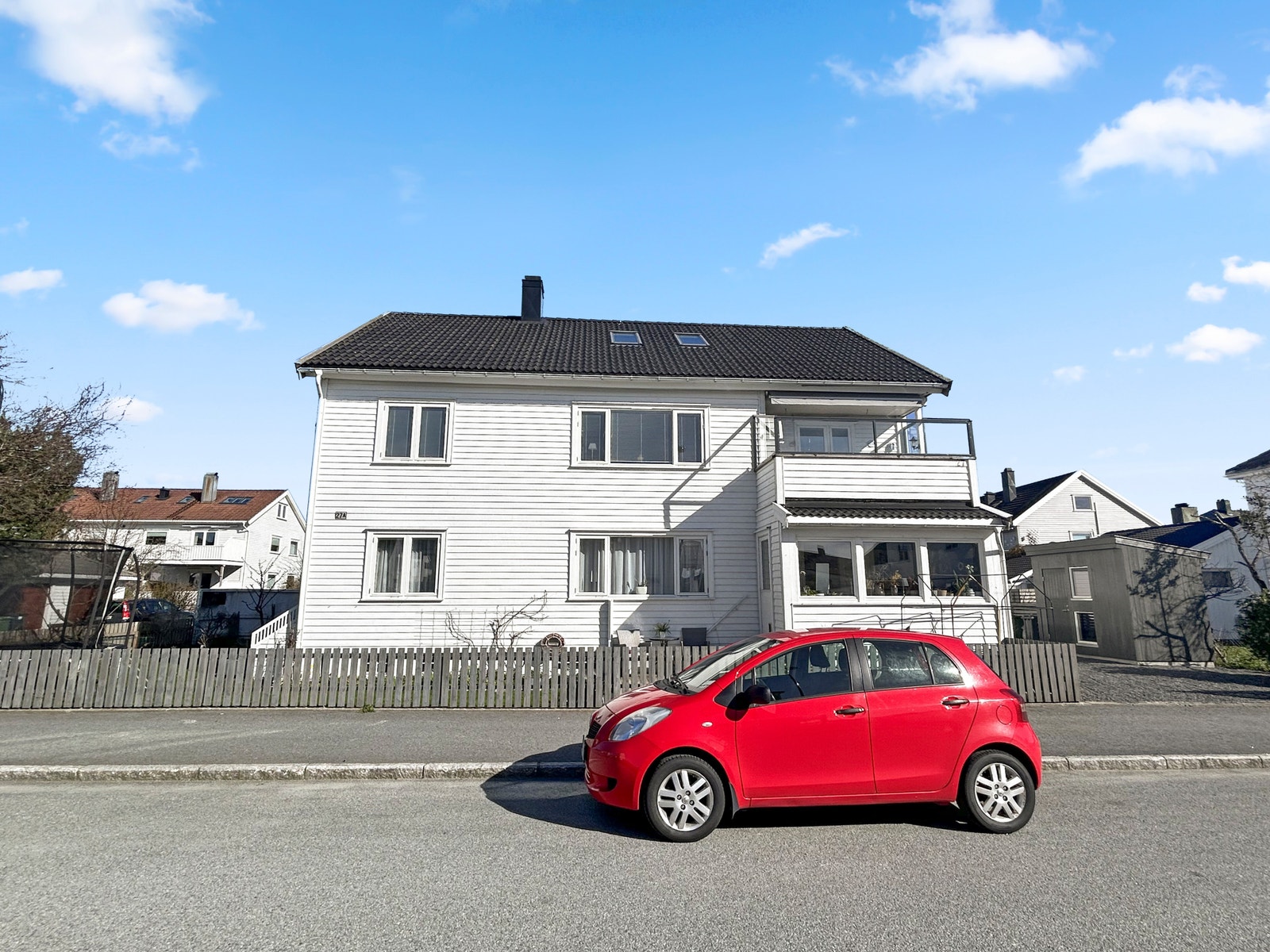 Fremsiden av leiligheten. Galleribilde