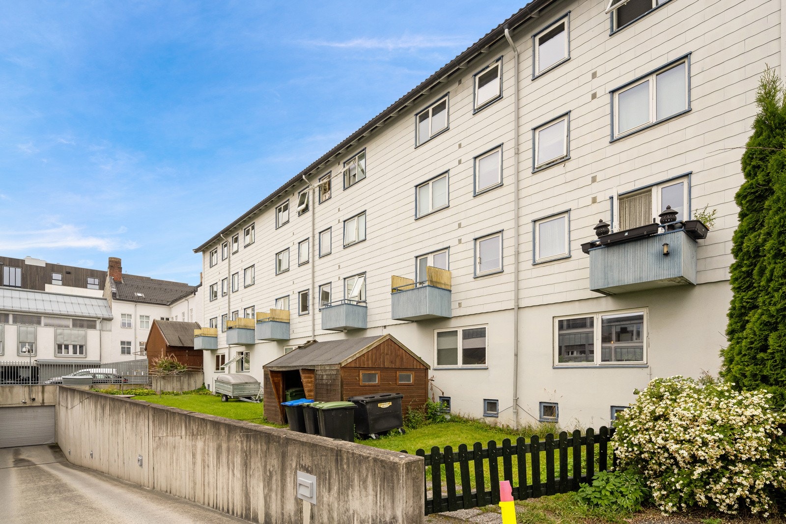 Leiligheten ligger midt i sentrum Galleribilde