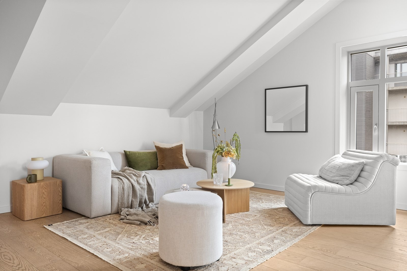 Her er det god plass til møblering i flere soner. Galleribilde