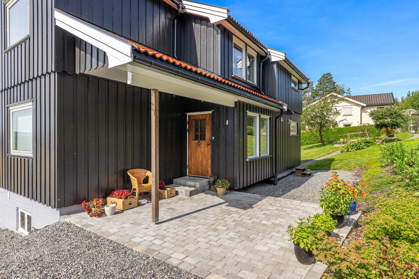 Inngangsparti Galleribilde