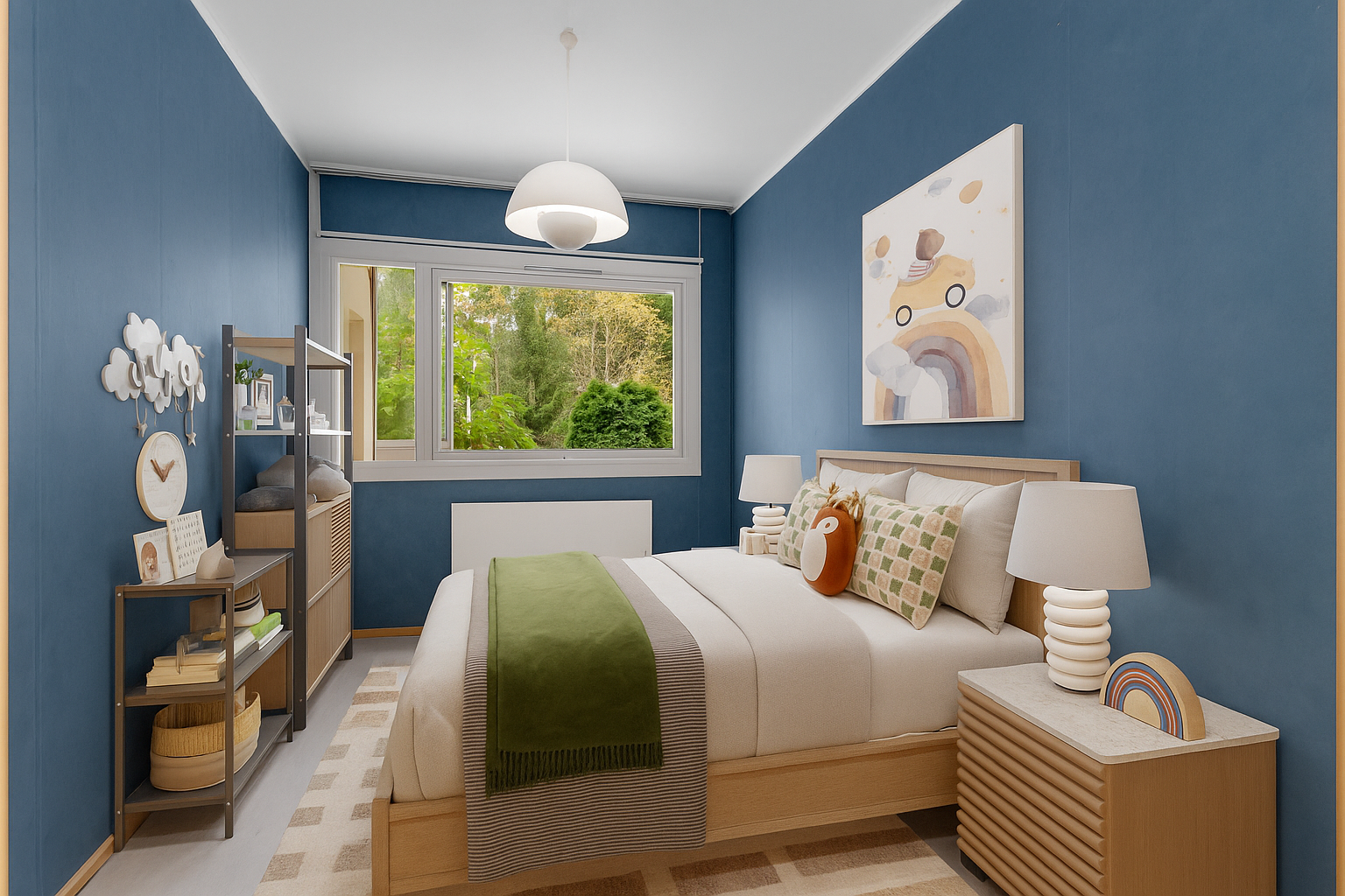 Soverom 2 er også av god størrelse - Digitalt stylet. Galleribilde