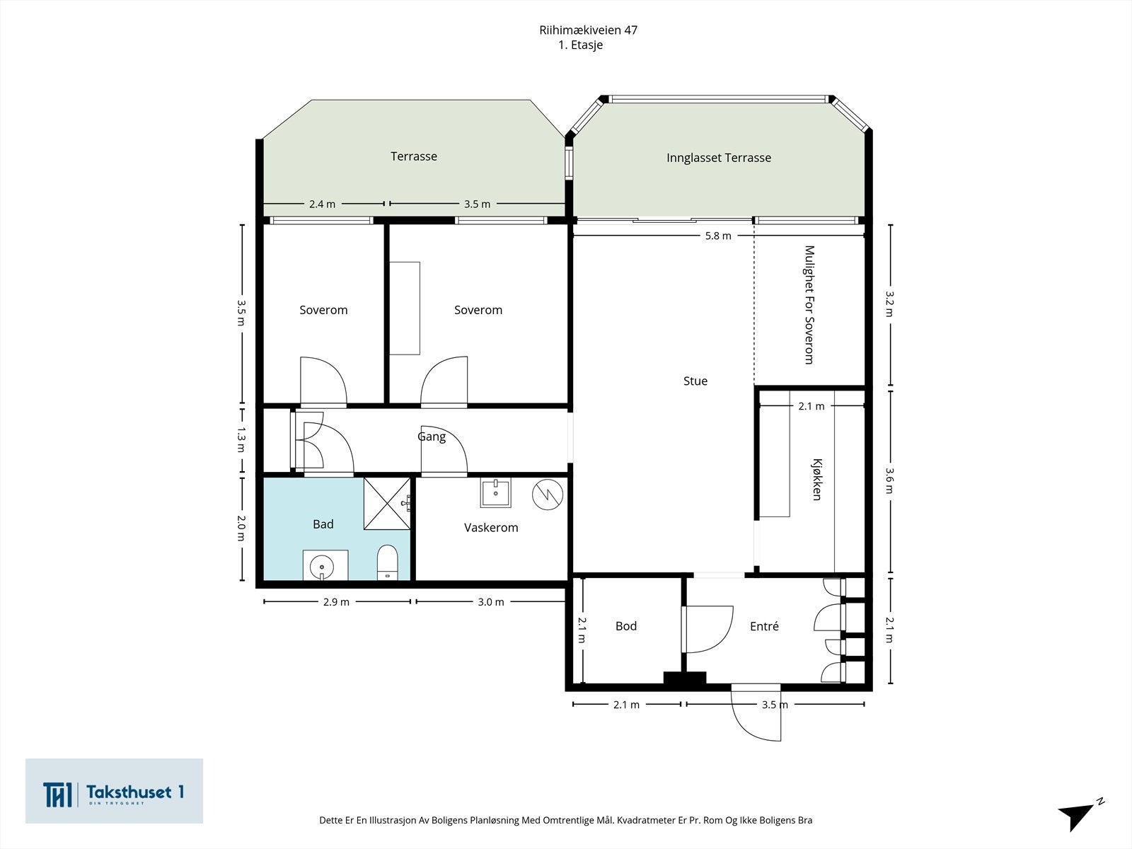 Plantegning. Galleribilde