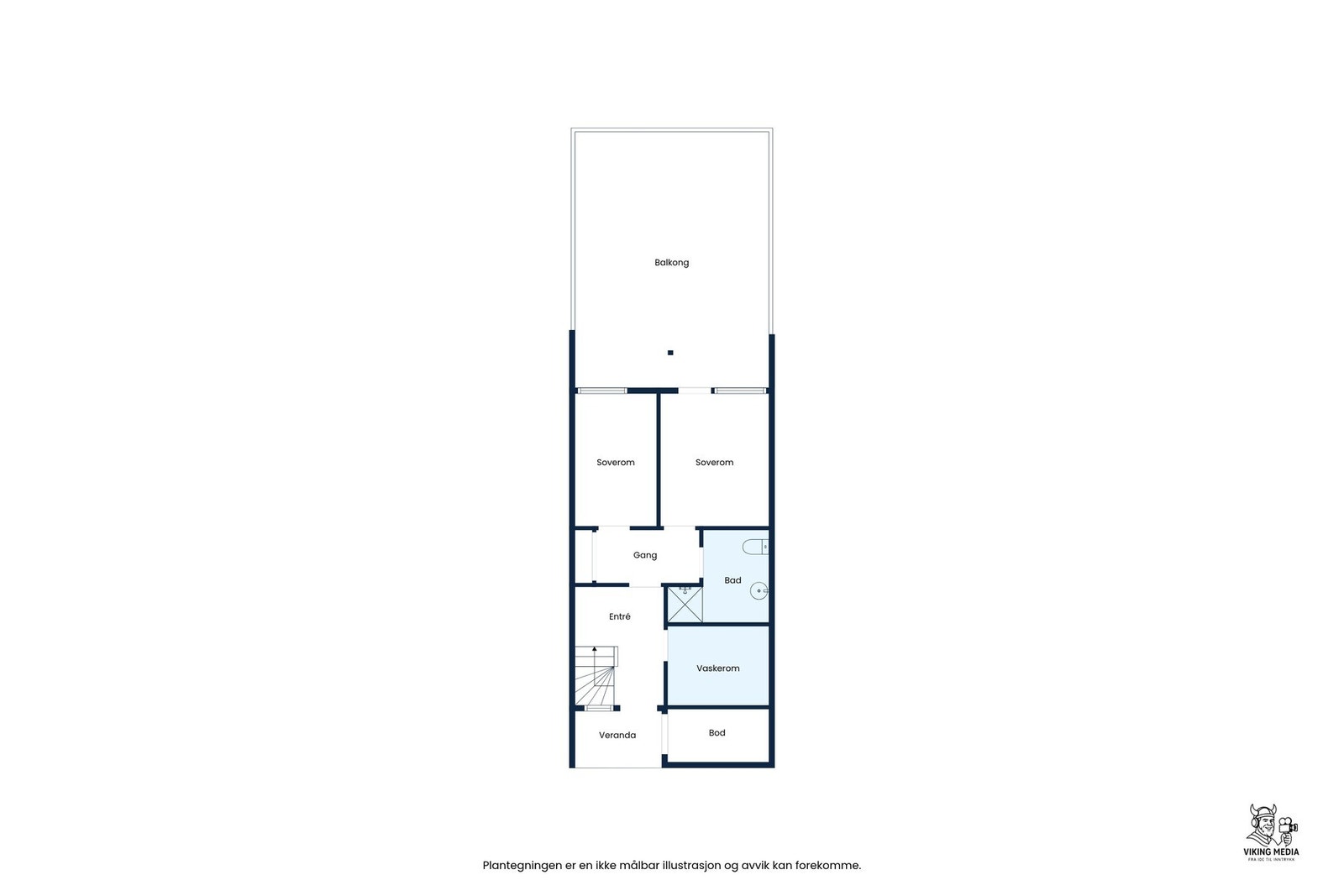 Planskisse første etasje Galleribilde
