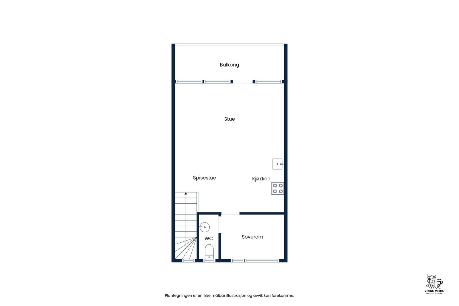 Planskisse 2. etg. Galleribilde