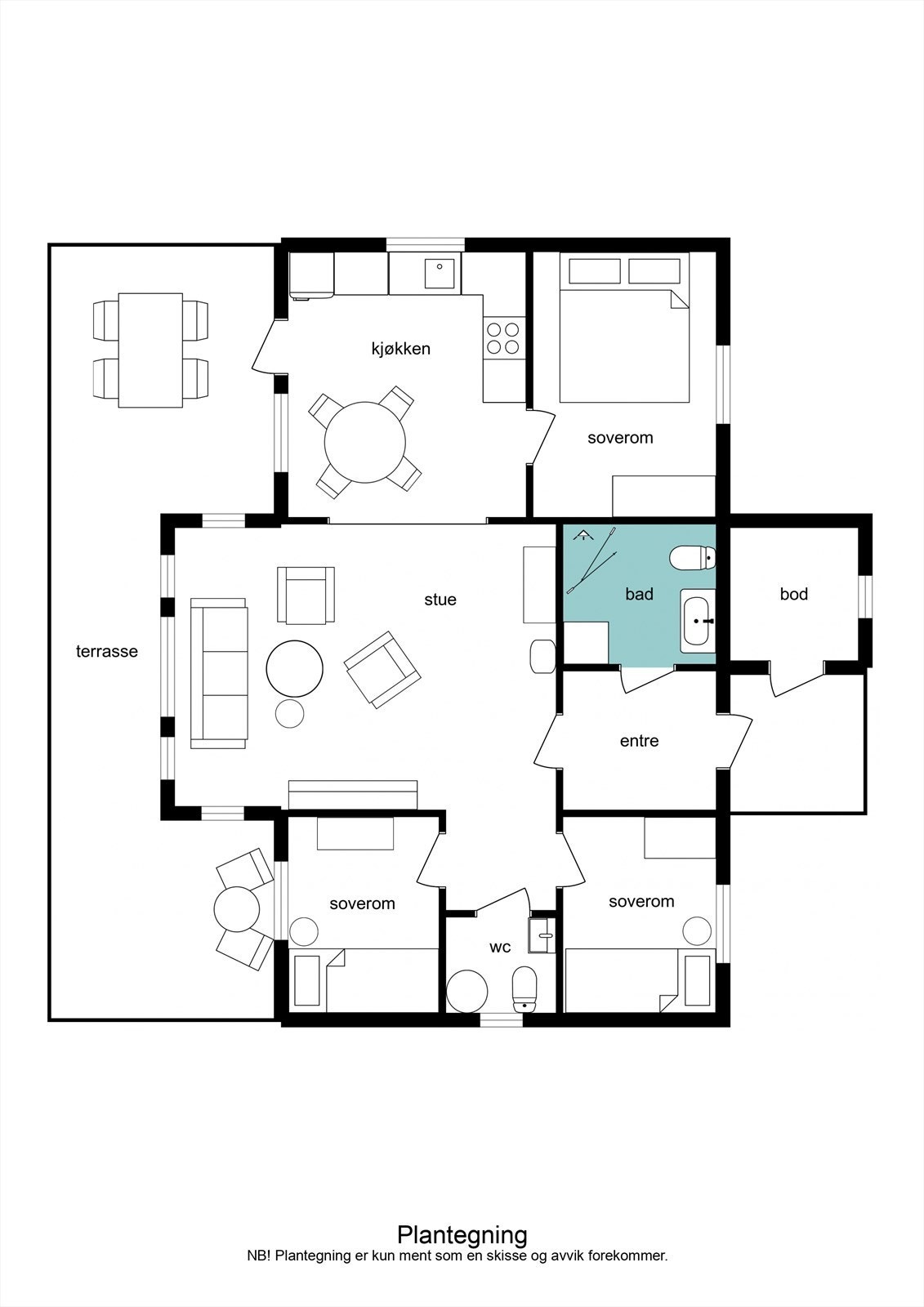 Byggetegning Galleribilde