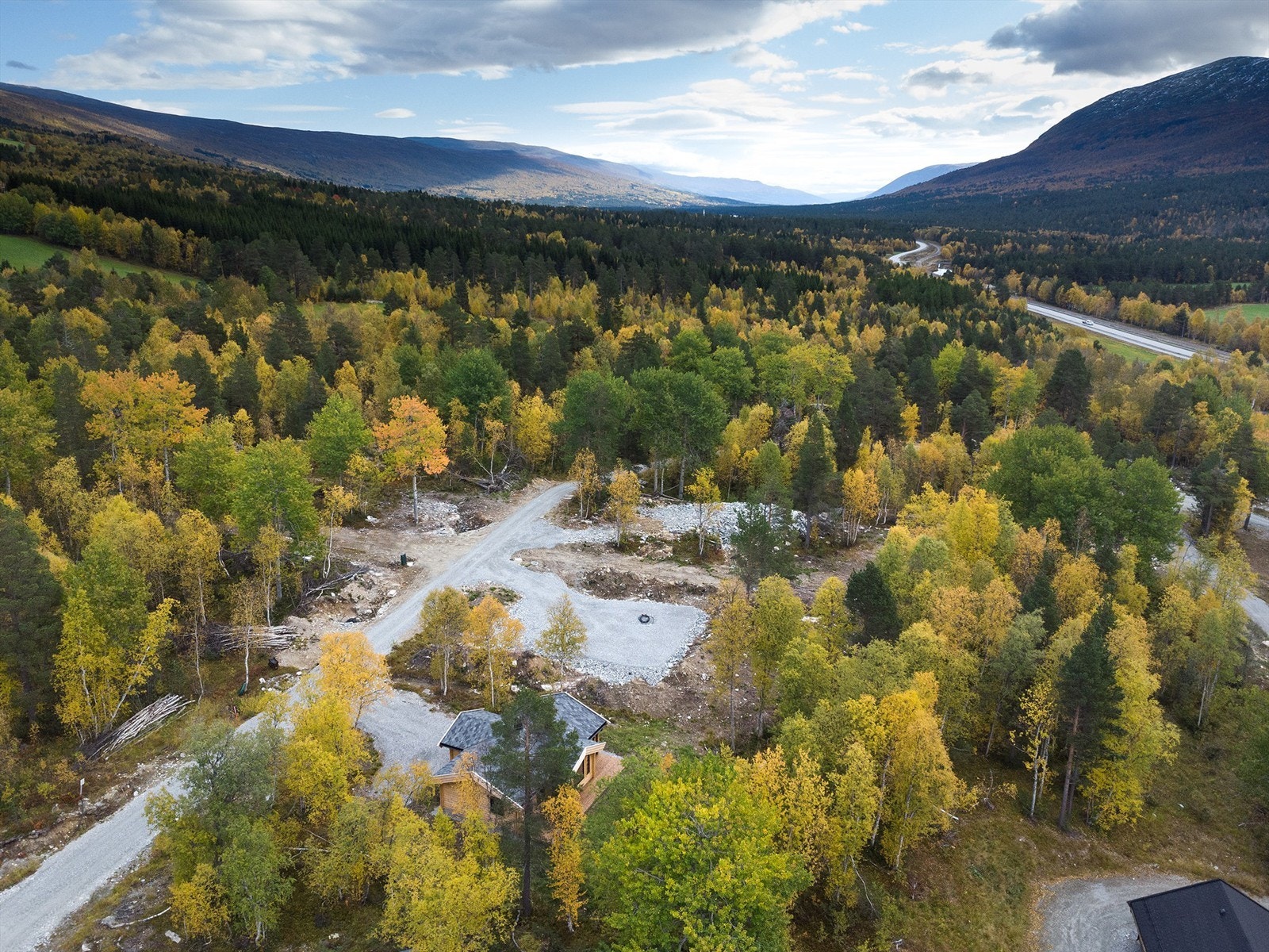 Dronebilde Galleribilde