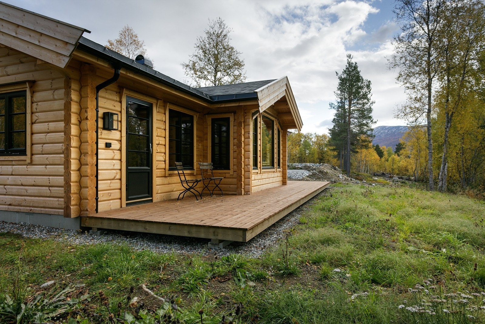 Fasade og markterrasse Galleribilde