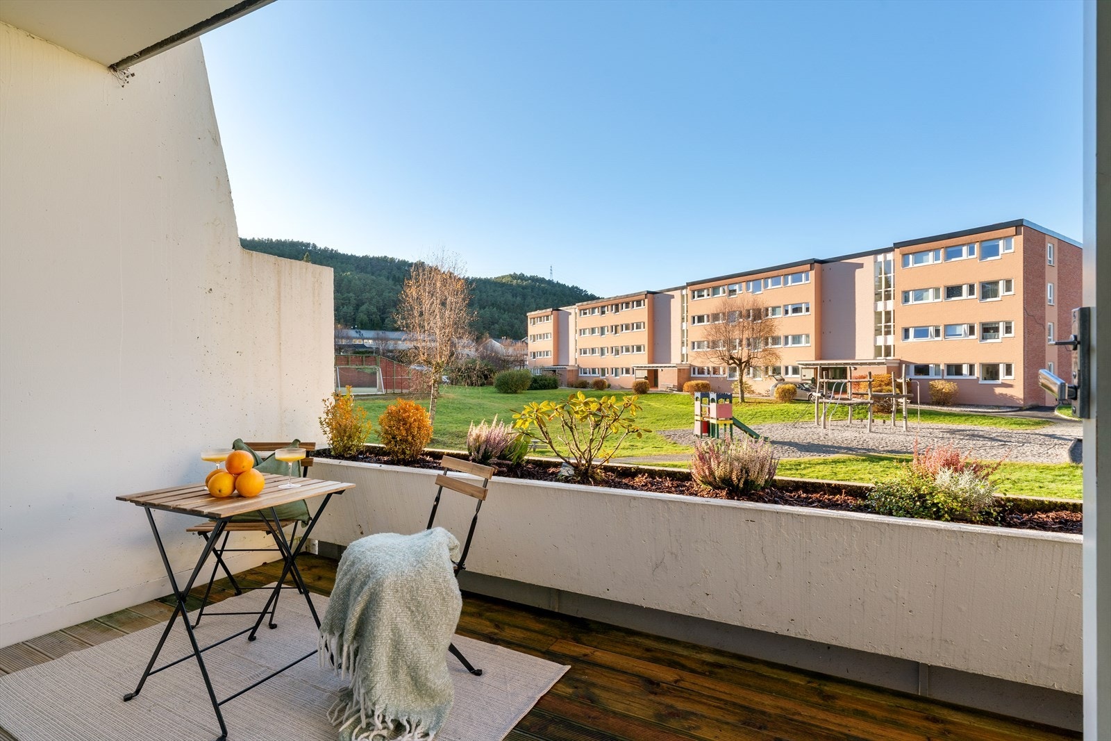 - Herlig balkong på 13,3 m² - Galleribilde