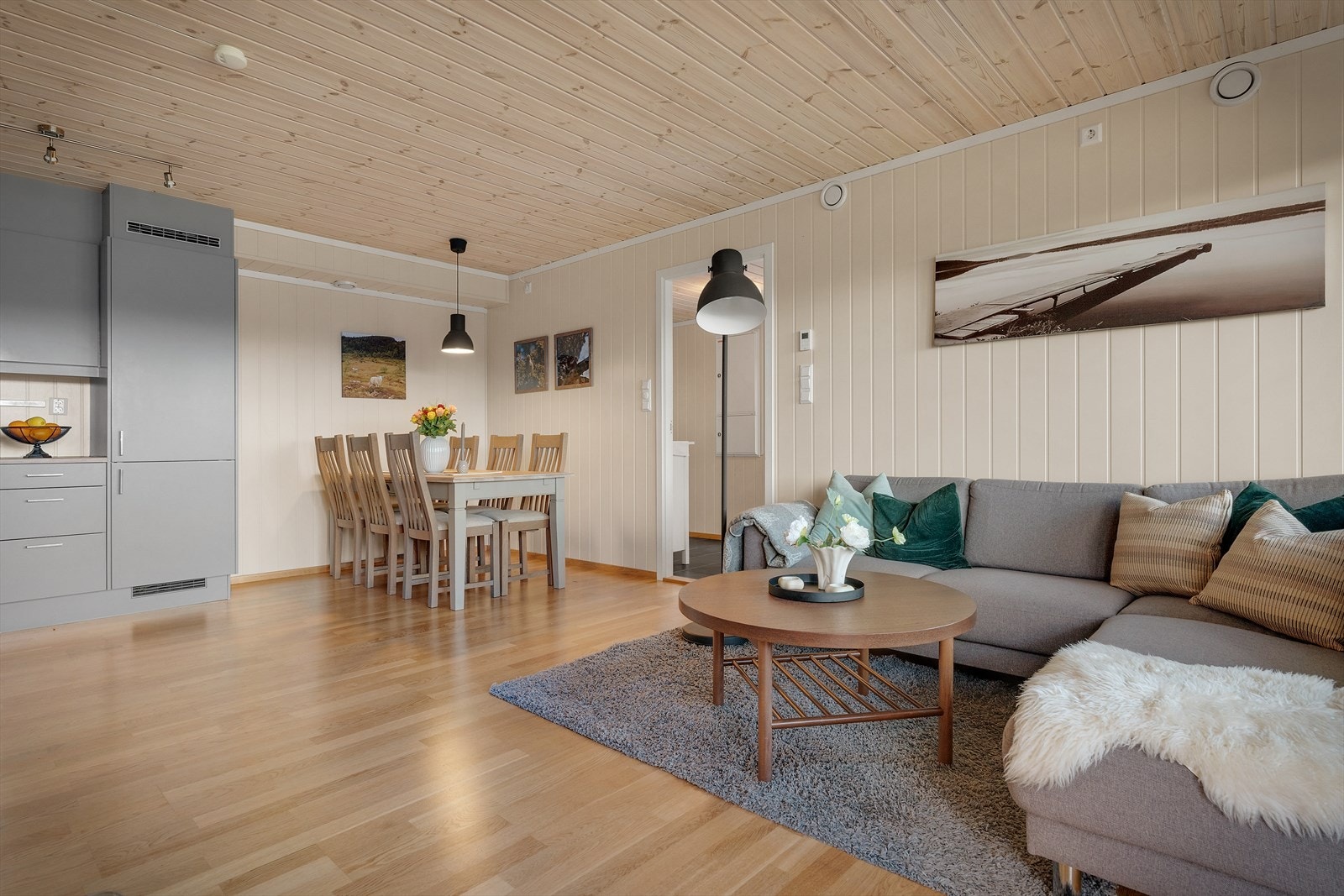 Åpen stue/kjøkkenløsning Galleribilde