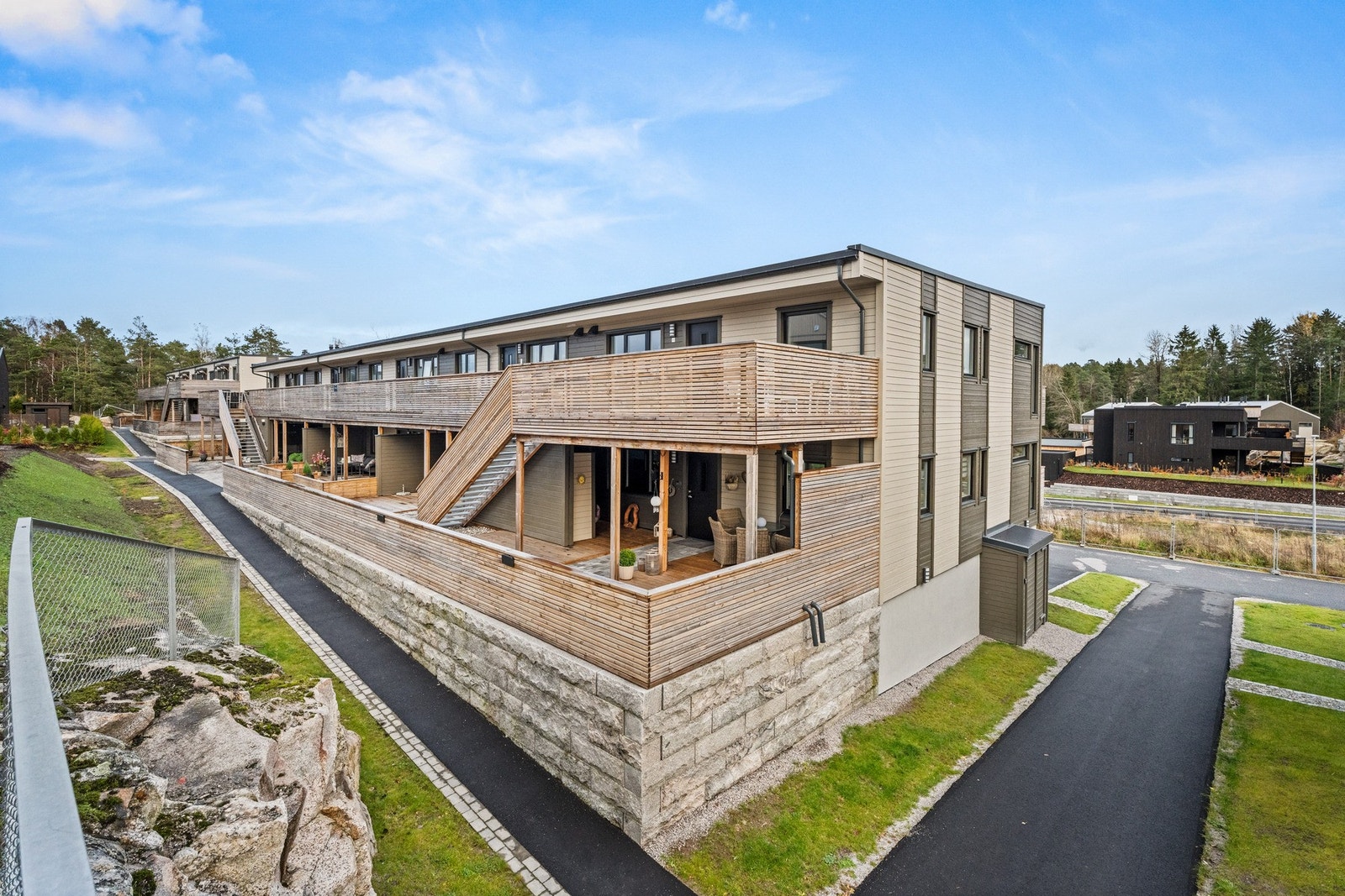 Fin beliggenhet på enden. Galleribilde