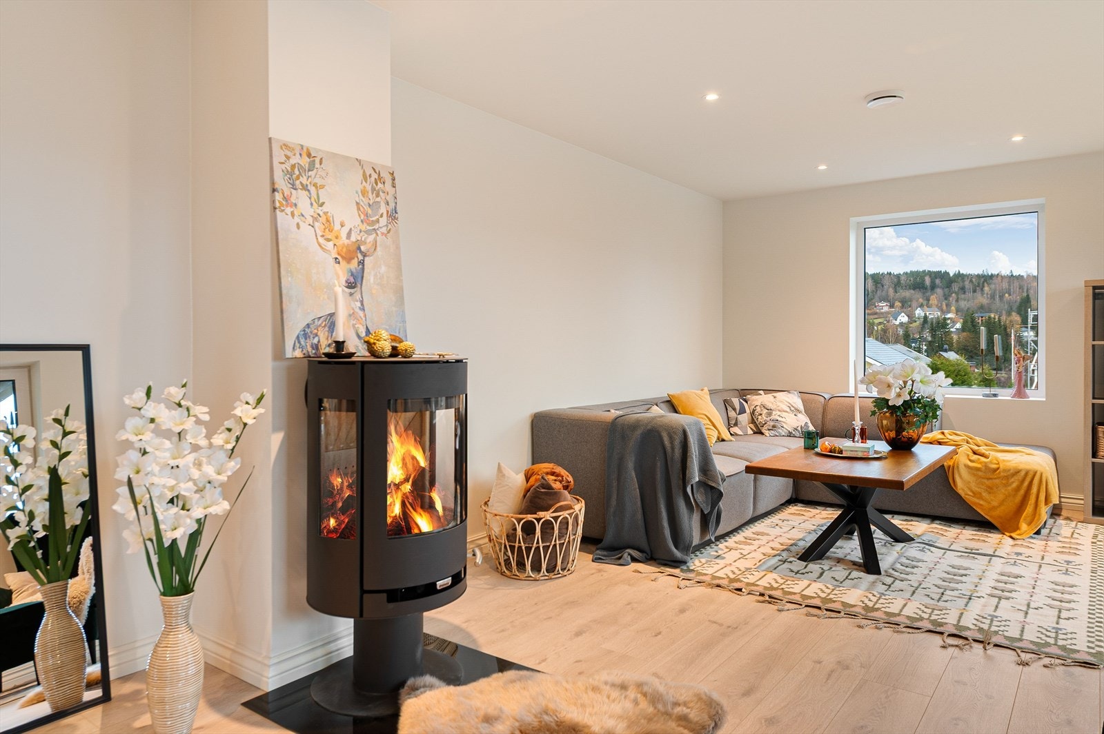 Peisovn til kalde vinterkvelder. Galleribilde