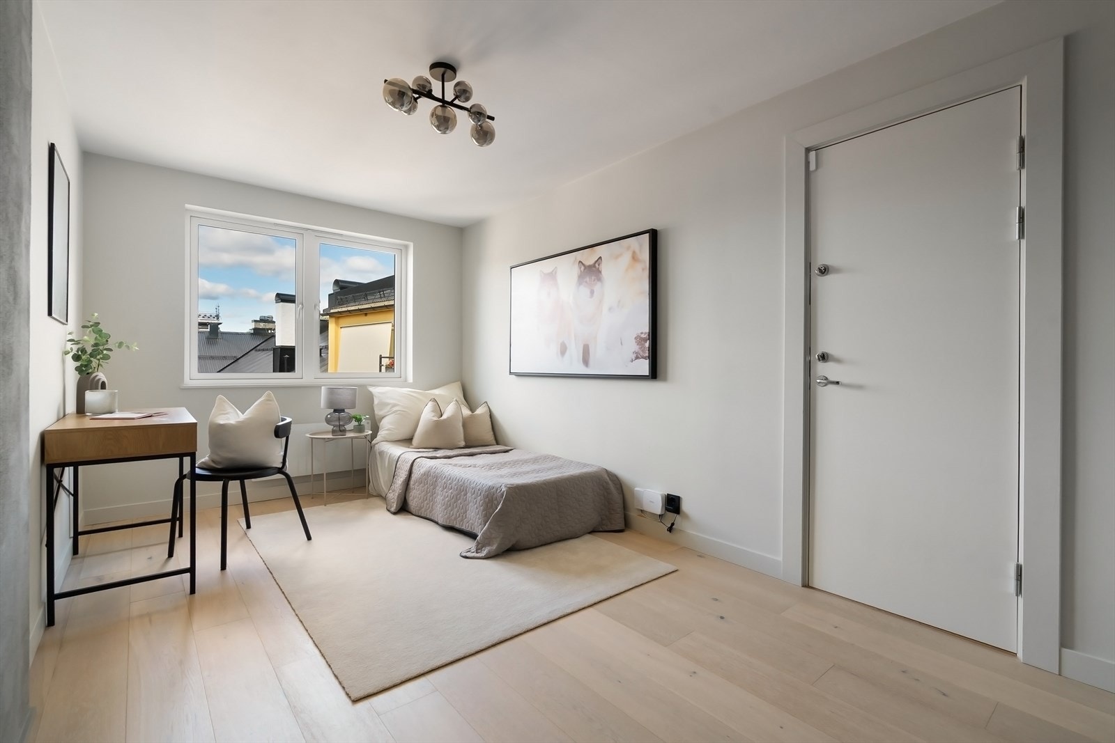 Soverom 3 med adkomst fra spisekjøkken. Galleribilde