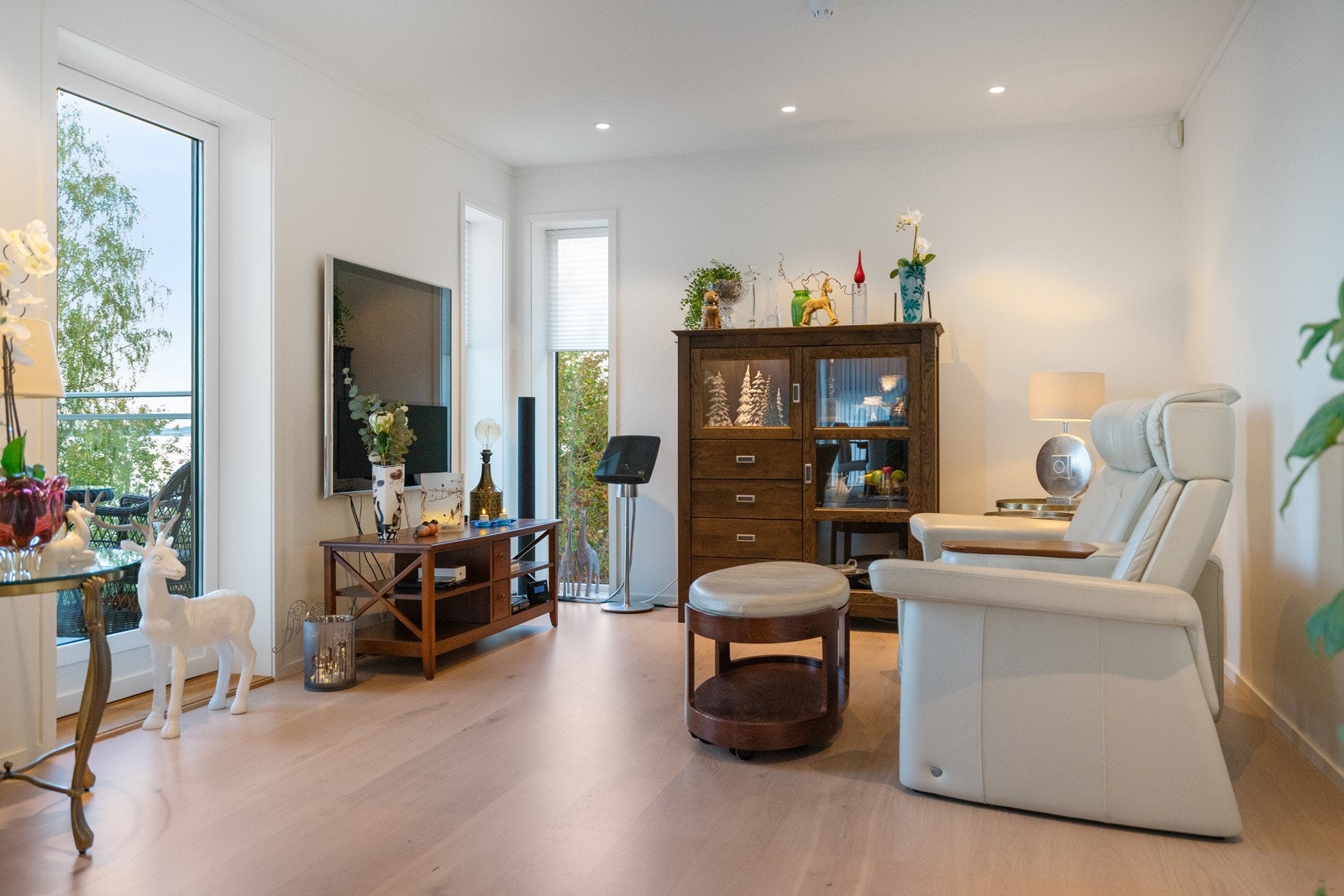 TV-stuen innbyr til avslapping og hygge i en ellers hektisk hverdag. Galleribilde