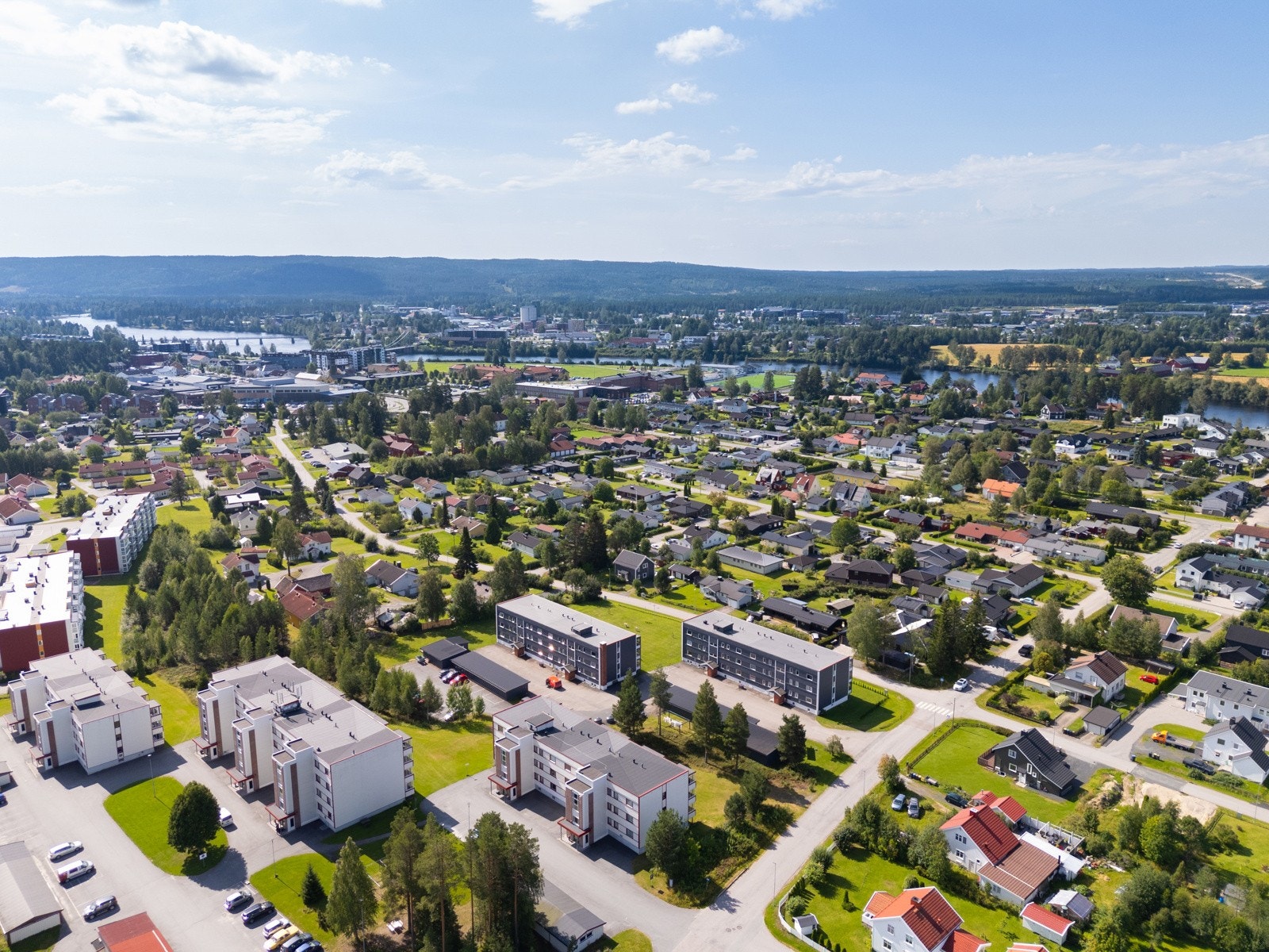 Dronefoto Galleribilde