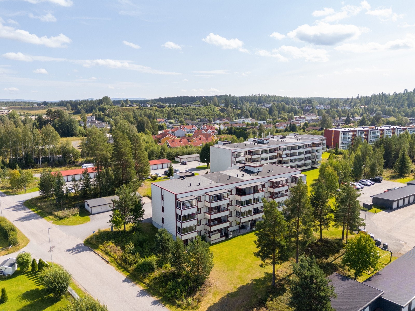 Dronefoto Galleribilde