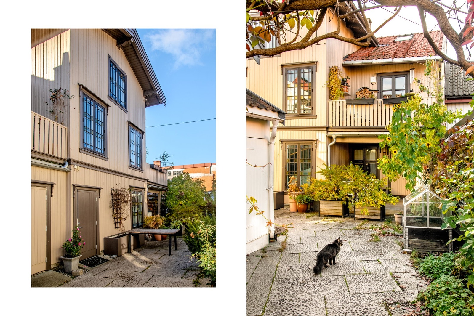 Boligen ligger i et vakkert småhus fra 1870, rehabilitert i 2010/2013. Galleribilde