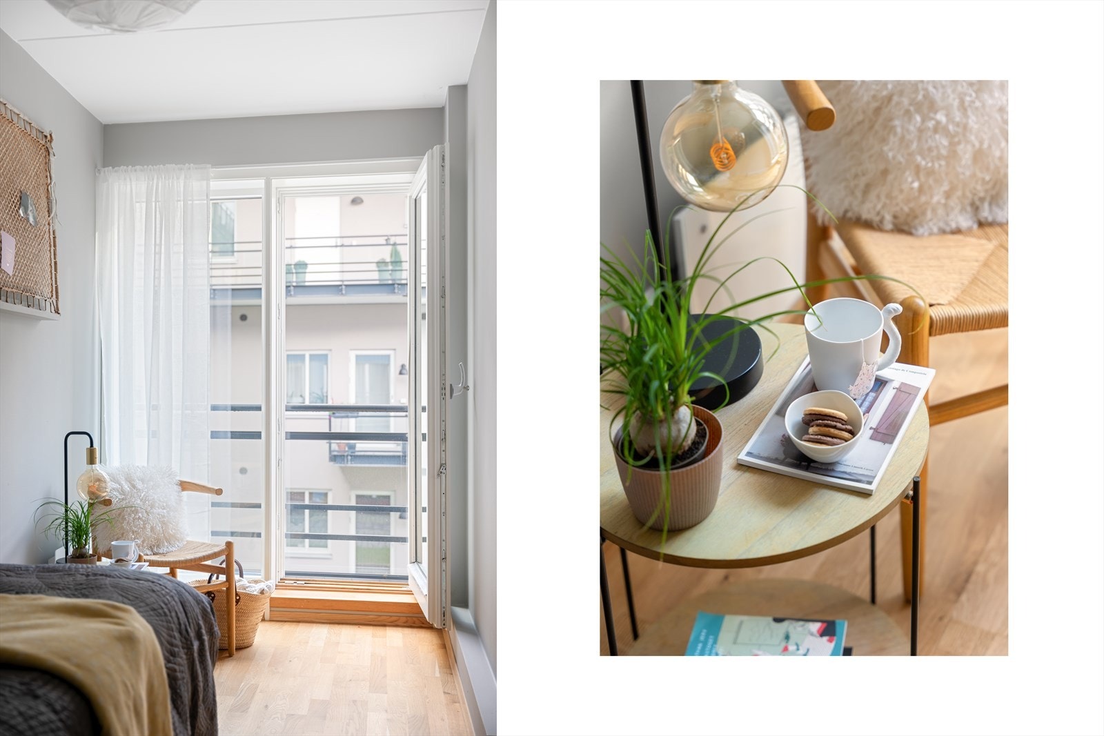 Her har du også fransk balkong som slipper inn deilig dagslys og frisk luft. Galleribilde