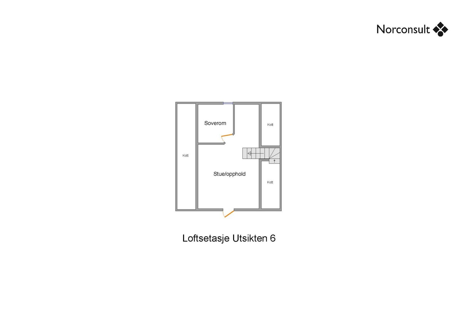 Planskisse - Loft Galleribilde