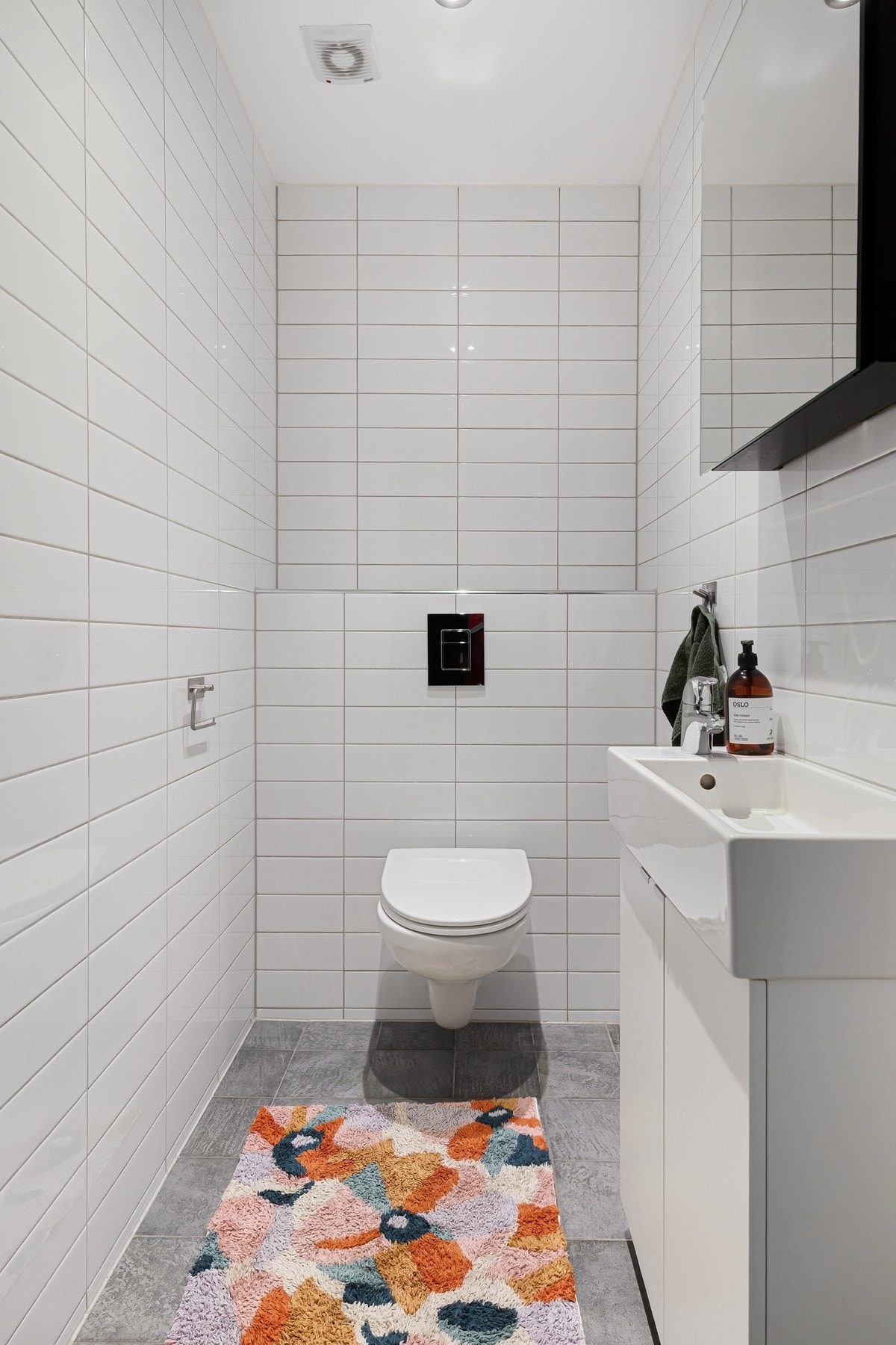 Fra entreen er det direkte tilgang til separat WC Galleribilde