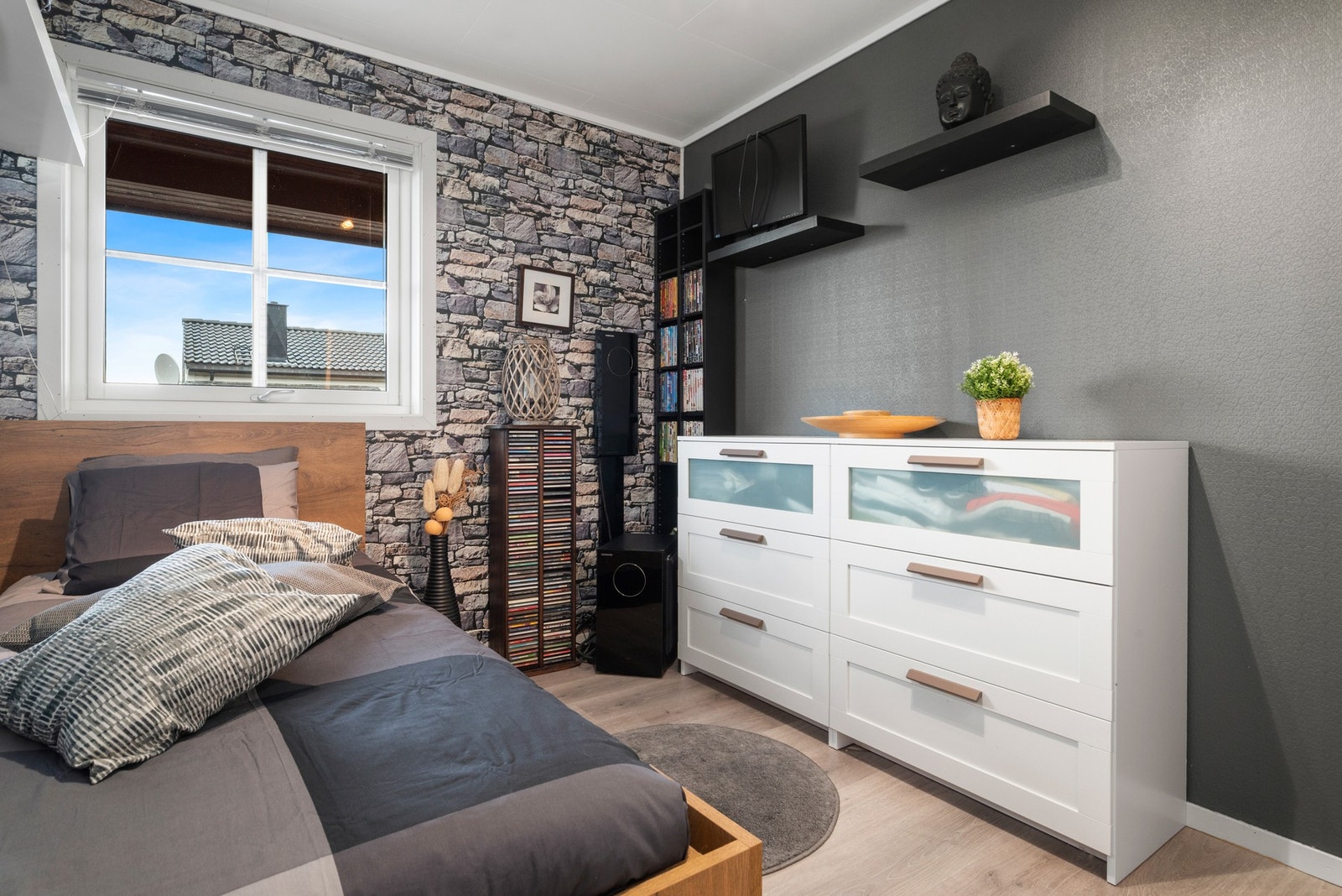 Soverom på 8m². Galleribilde