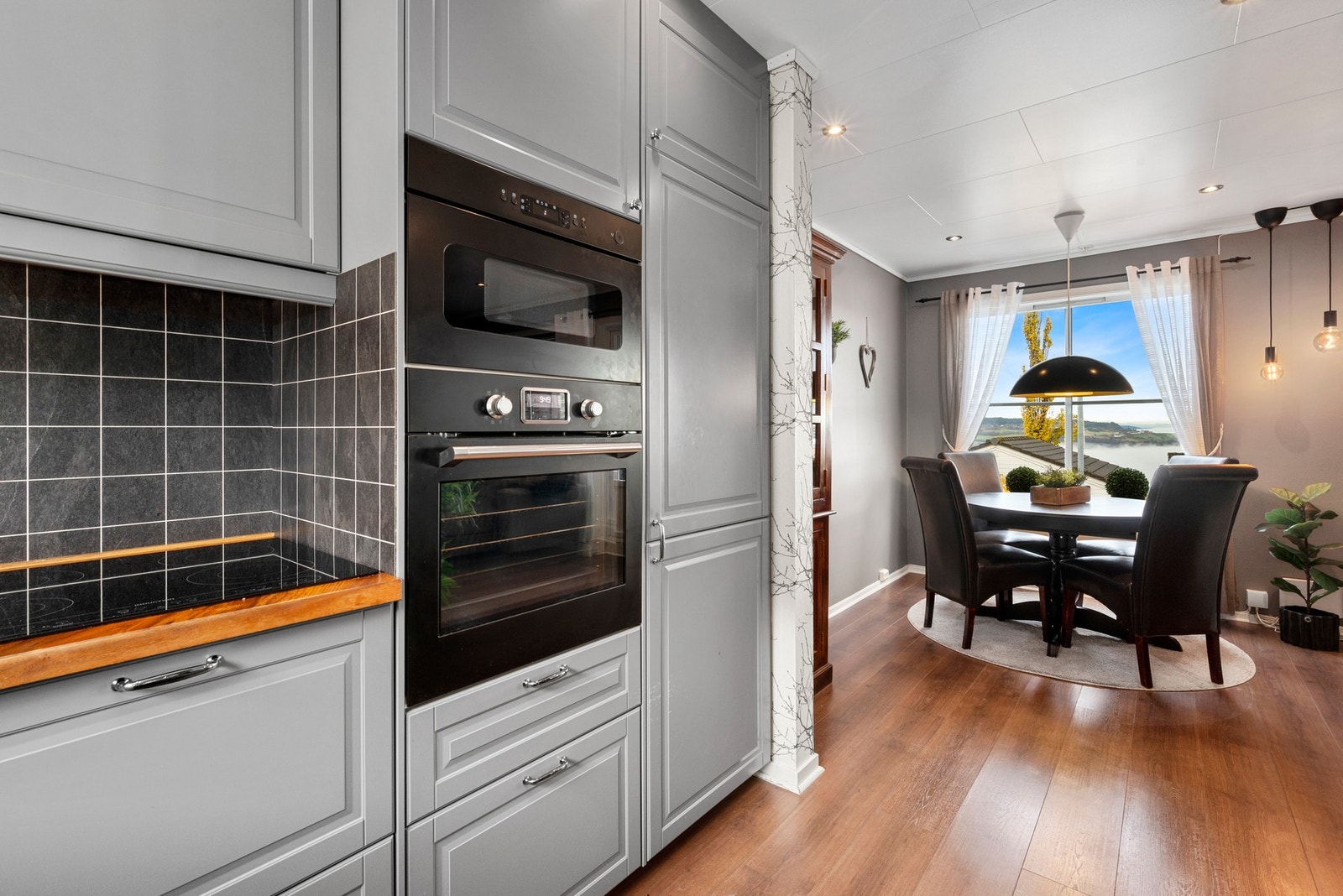 Kjøkken ble pusset opp i 2021. Galleribilde