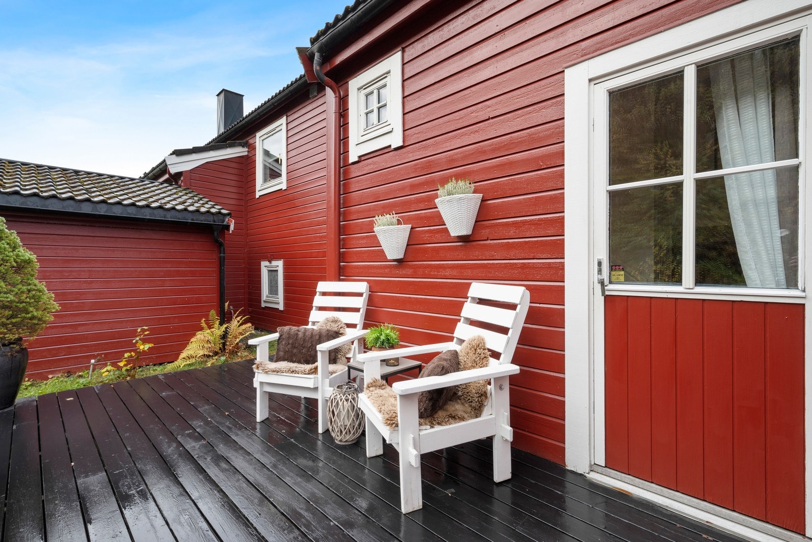 Plattingen er på totale 14m². Galleribilde