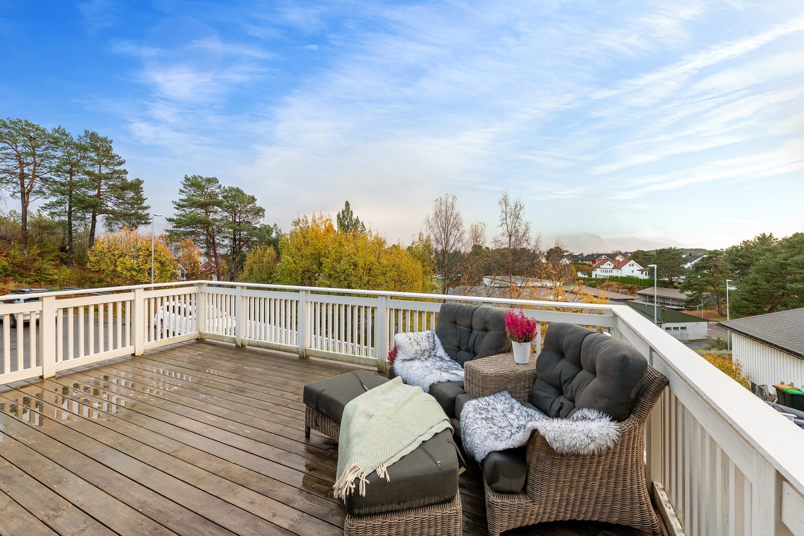 Balkong vendt mot sydvest Galleribilde