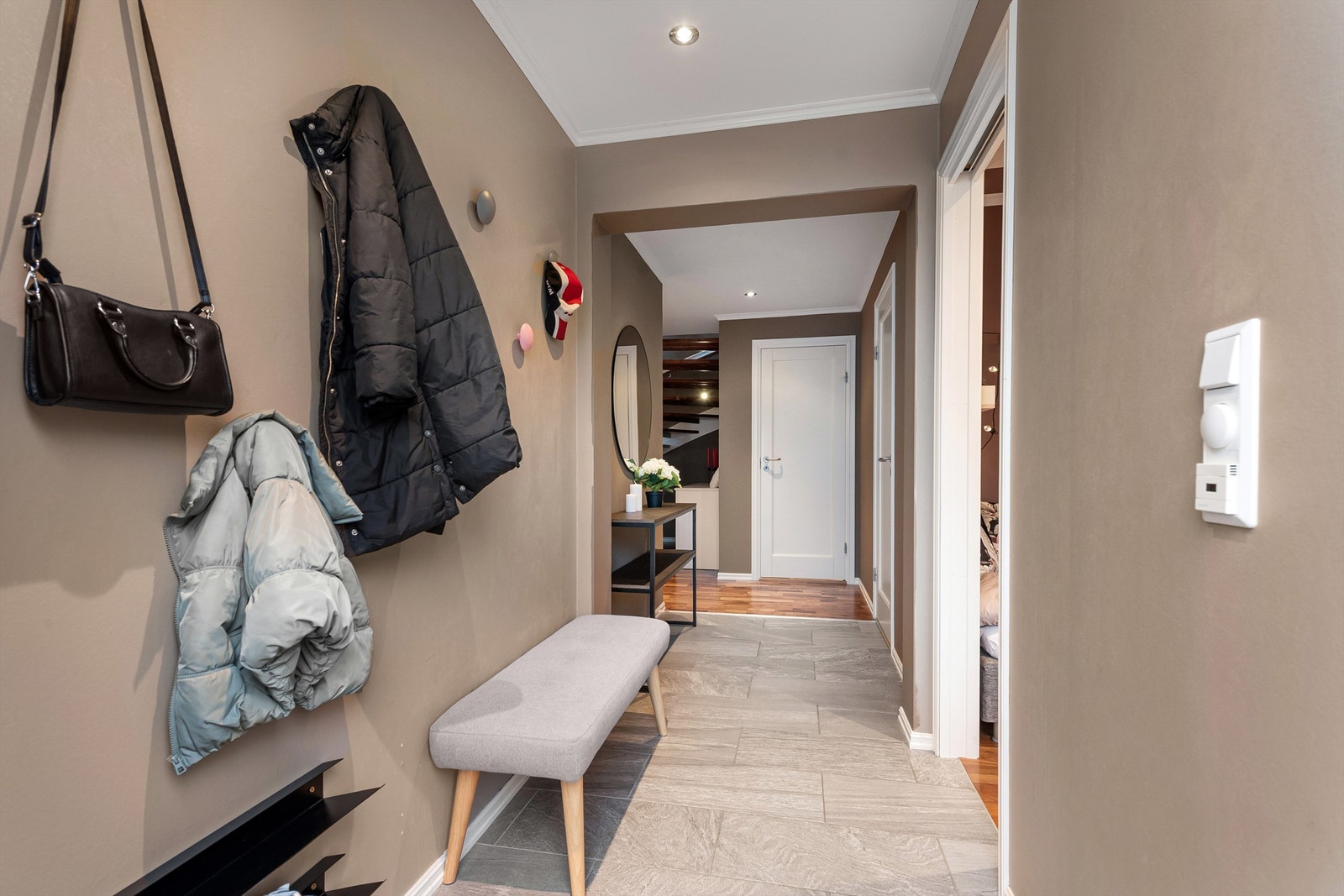 Koselig entre/inngangsparti Galleribilde