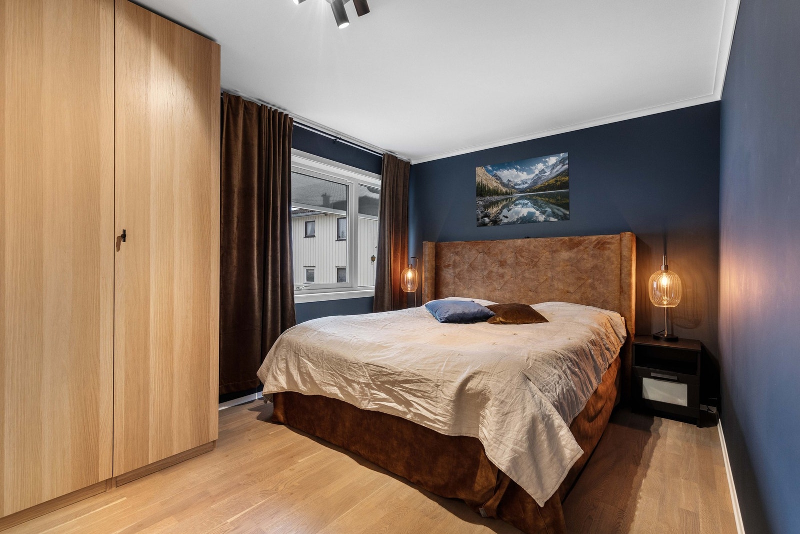 Hovedsoverommet som ligger i andre etasje. Galleribilde