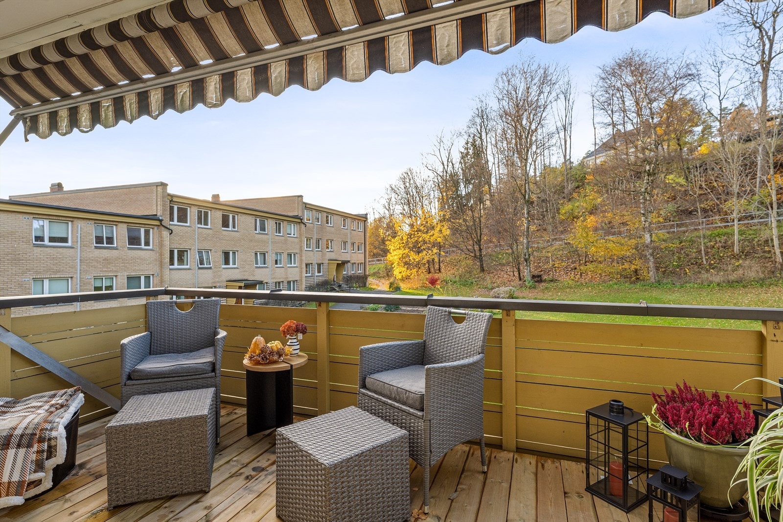 Vestvendt balkong Galleribilde