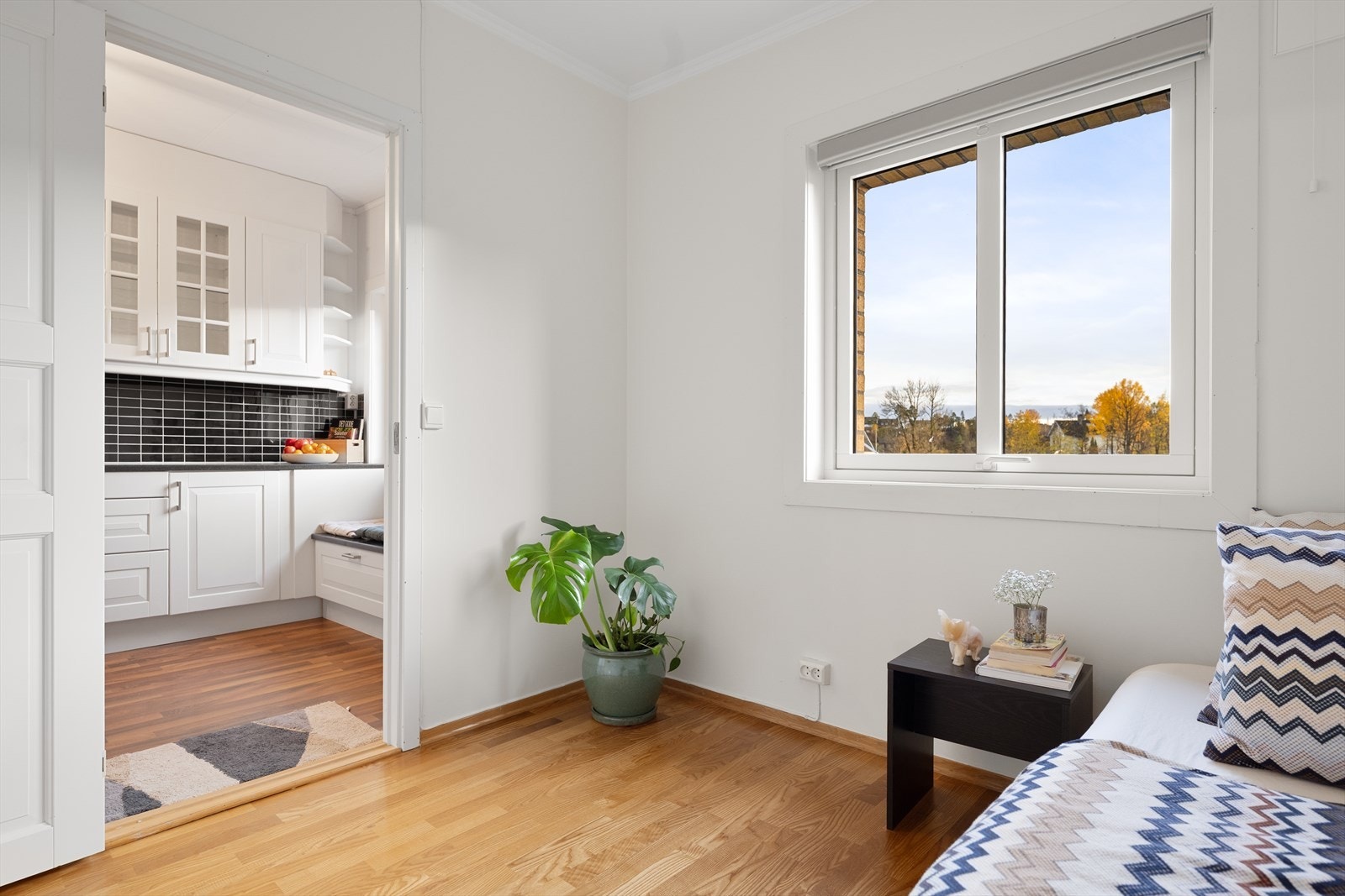 Hyggelig utsikt fra soverom 2 Galleribilde