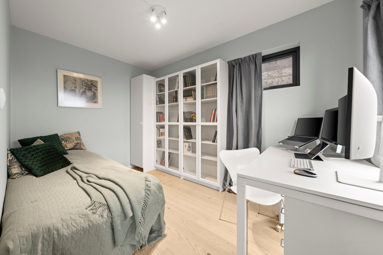 Praktisk soverom av god størrelse. Galleribilde