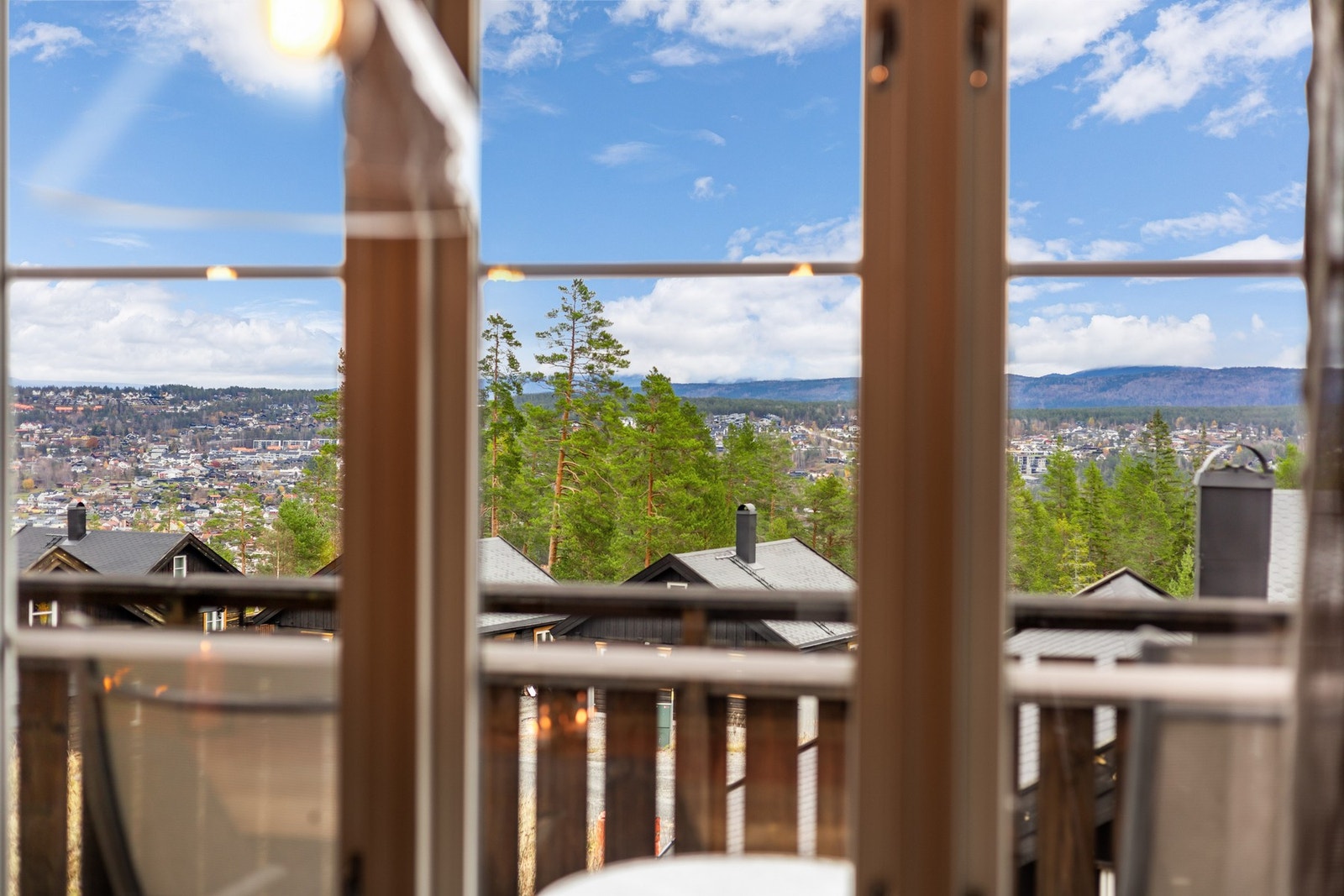 Fra spisegruppen er det godt med utsikt. Galleribilde