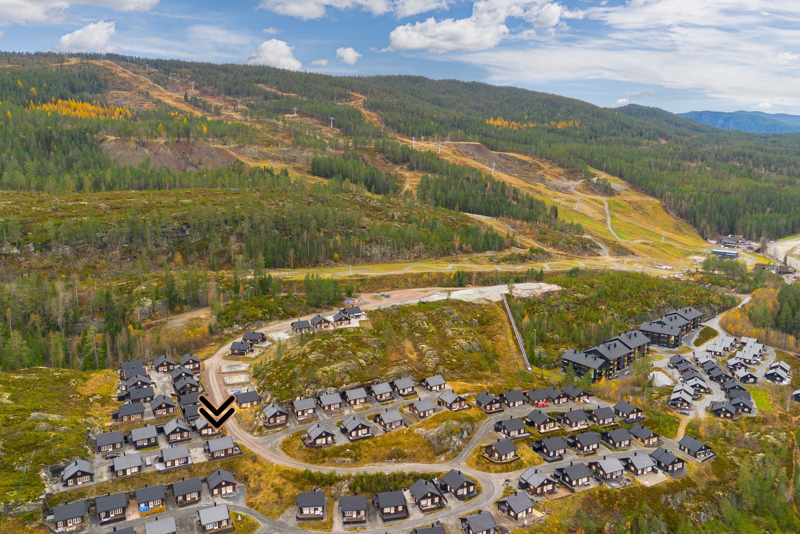 Ski-in/out muligheter fra Skimore Kongsberg - "lave" kostnader for årskort sammenlignet med konkurrenter. Galleribilde