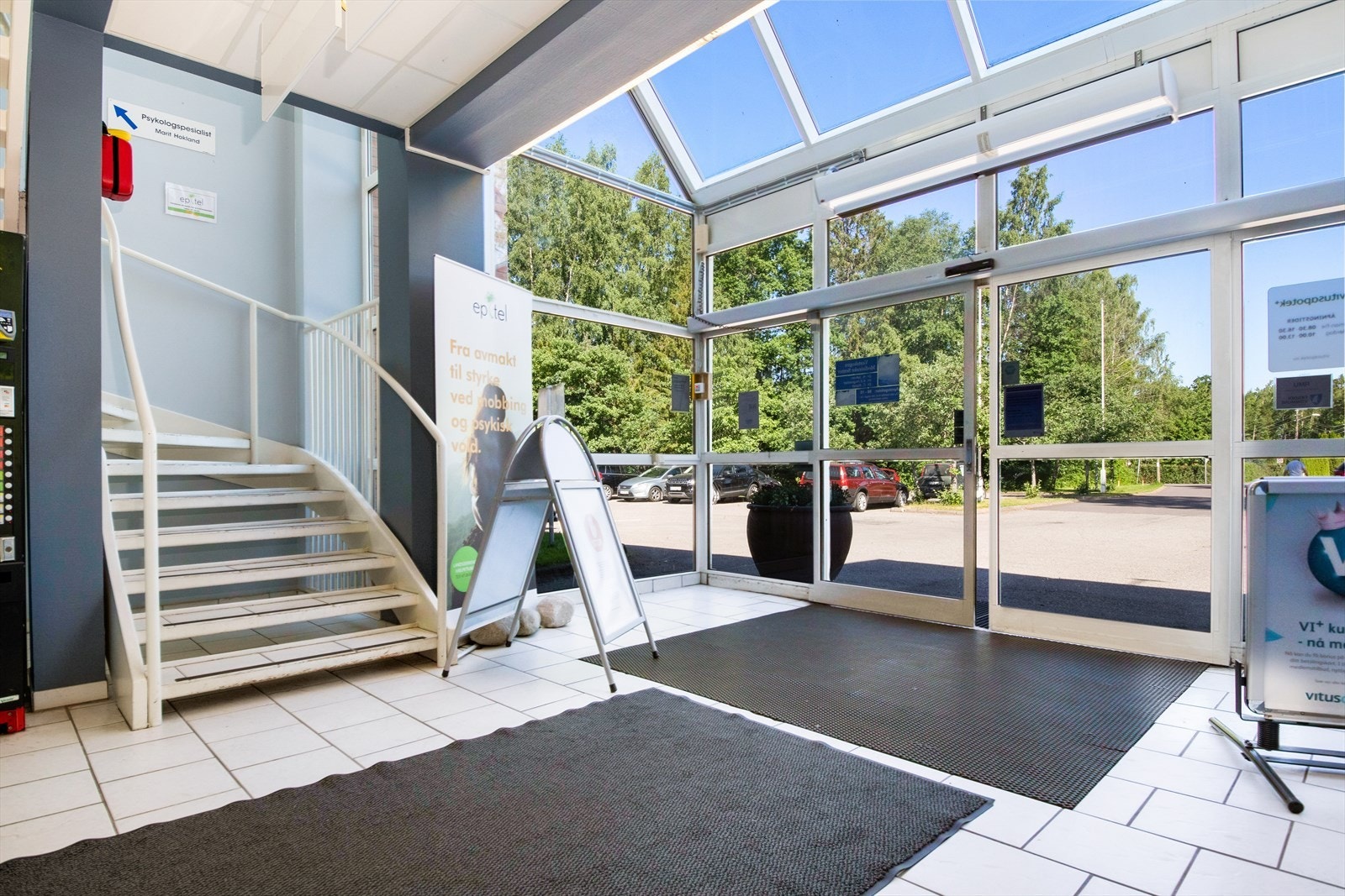 Inngangsparti Galleribilde